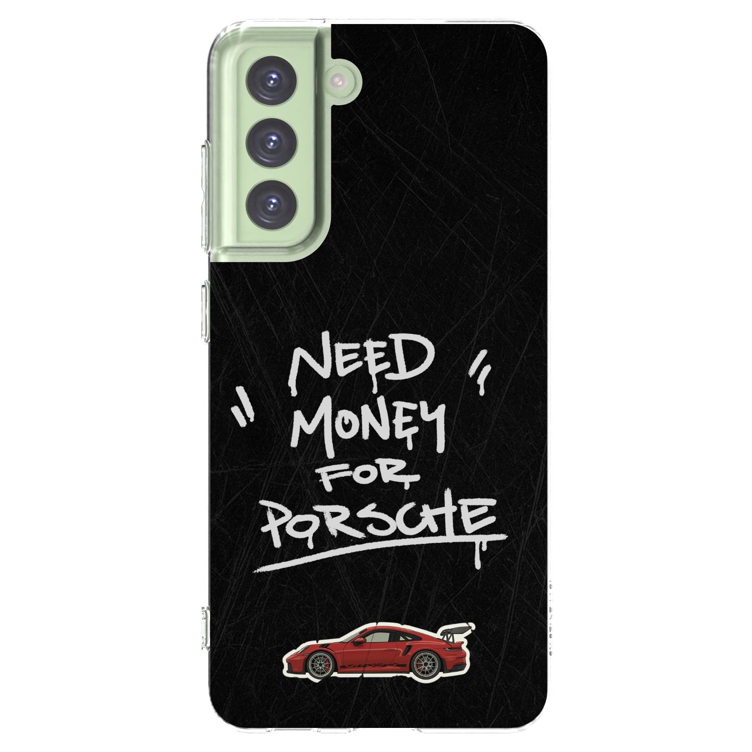Picasee silikonový průhledný obal pro Samsung Galaxy S21 FE 5G - Dark Racer