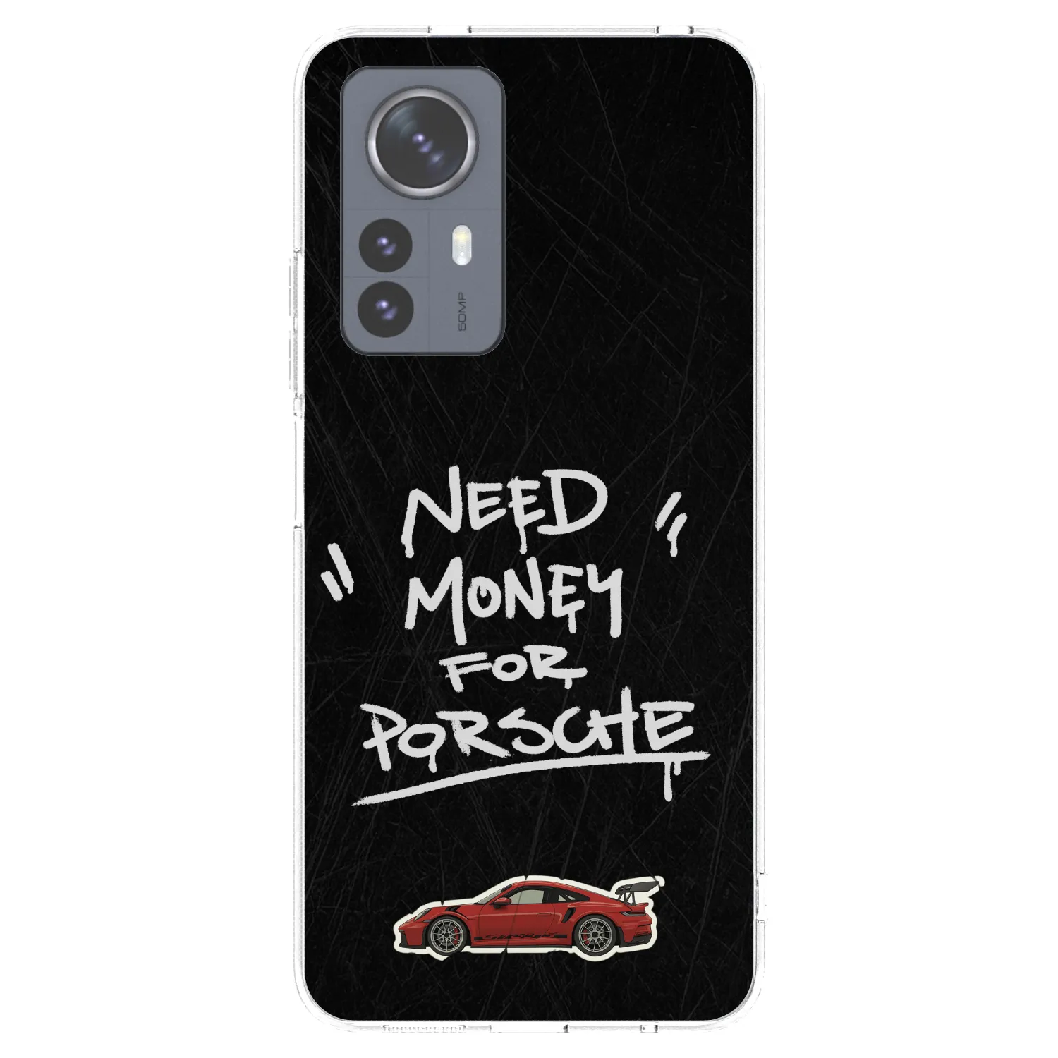 Picasee silikonový průhledný obal pro Xiaomi 12 Pro - Dark Racer