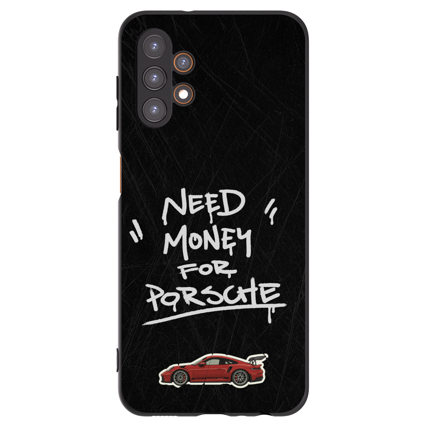 Picasee silikonový černý obal pro Samsung Galaxy A13 4G A135 - Dark Racer