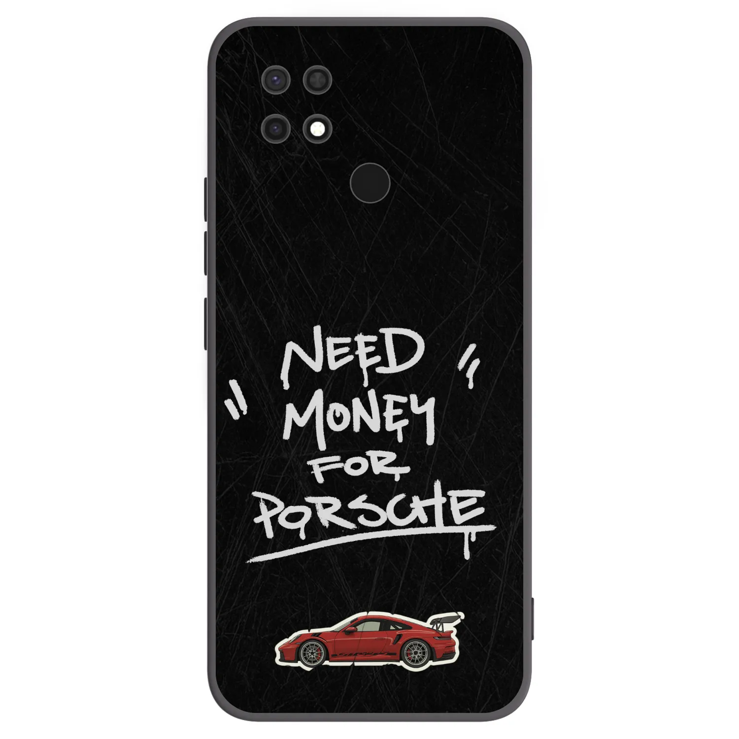 Picasee silikonový černý obal pro Xiaomi Redmi 10C - Dark Racer