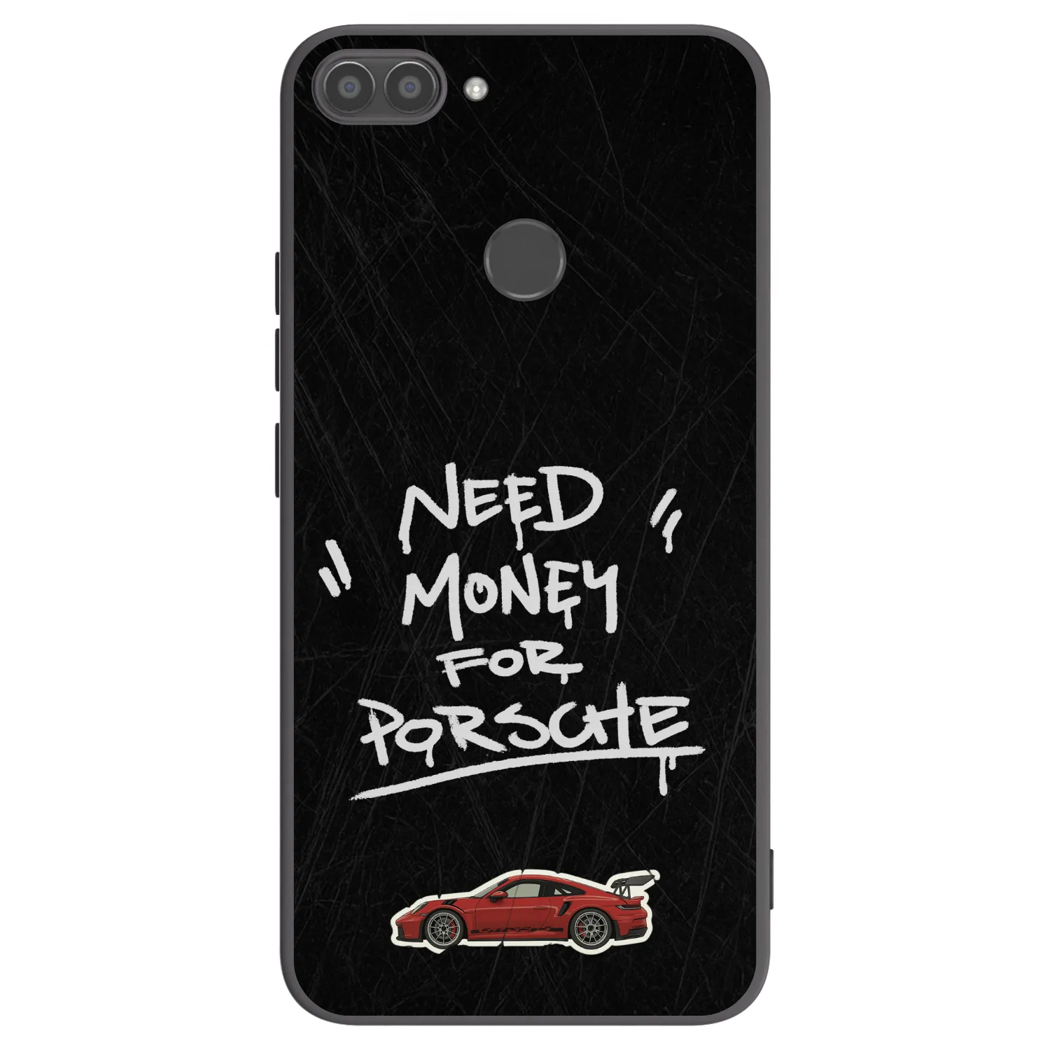 Picasee silikonový černý obal pro Huawei P Smart - Dark Racer