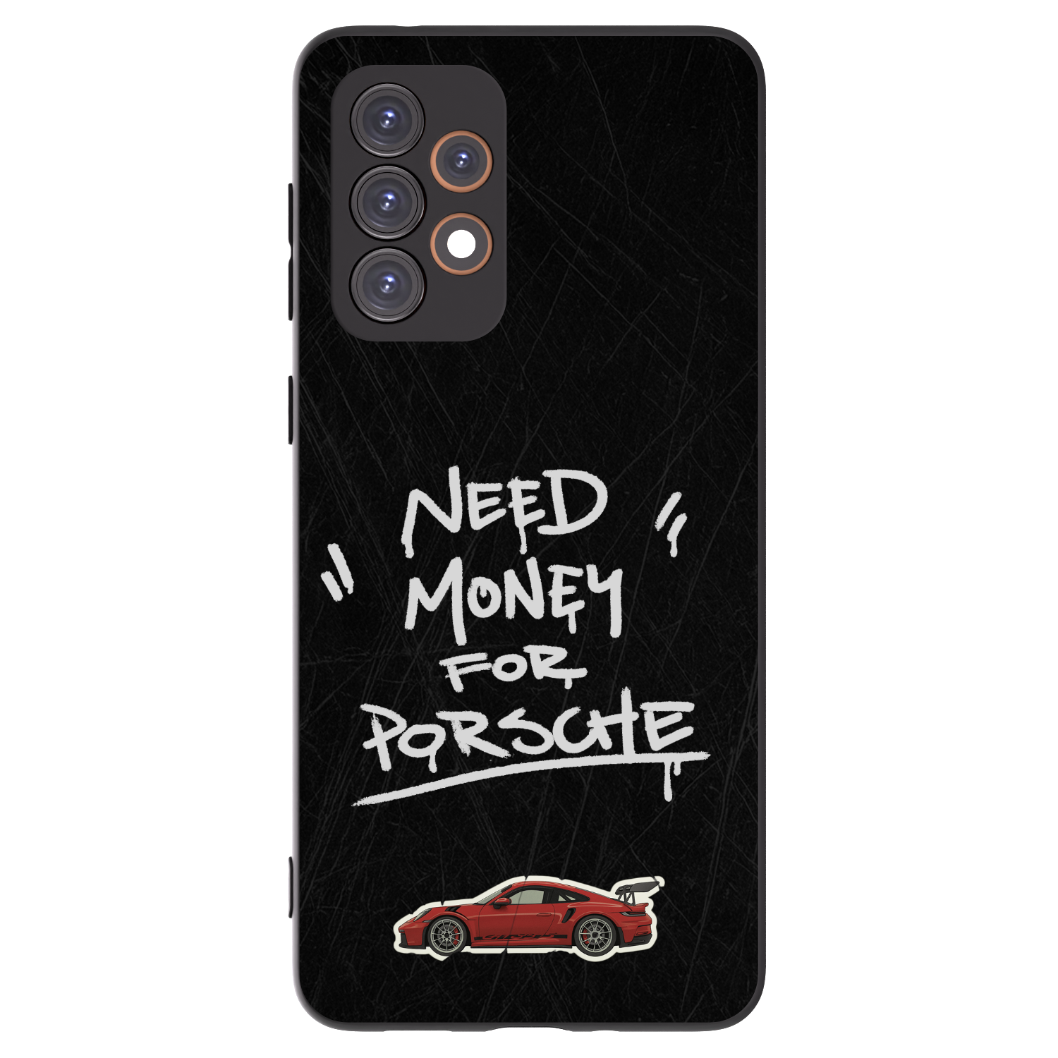 Picasee silikonový černý obal pro Samsung Galaxy A33 5G A336 - Dark Racer
