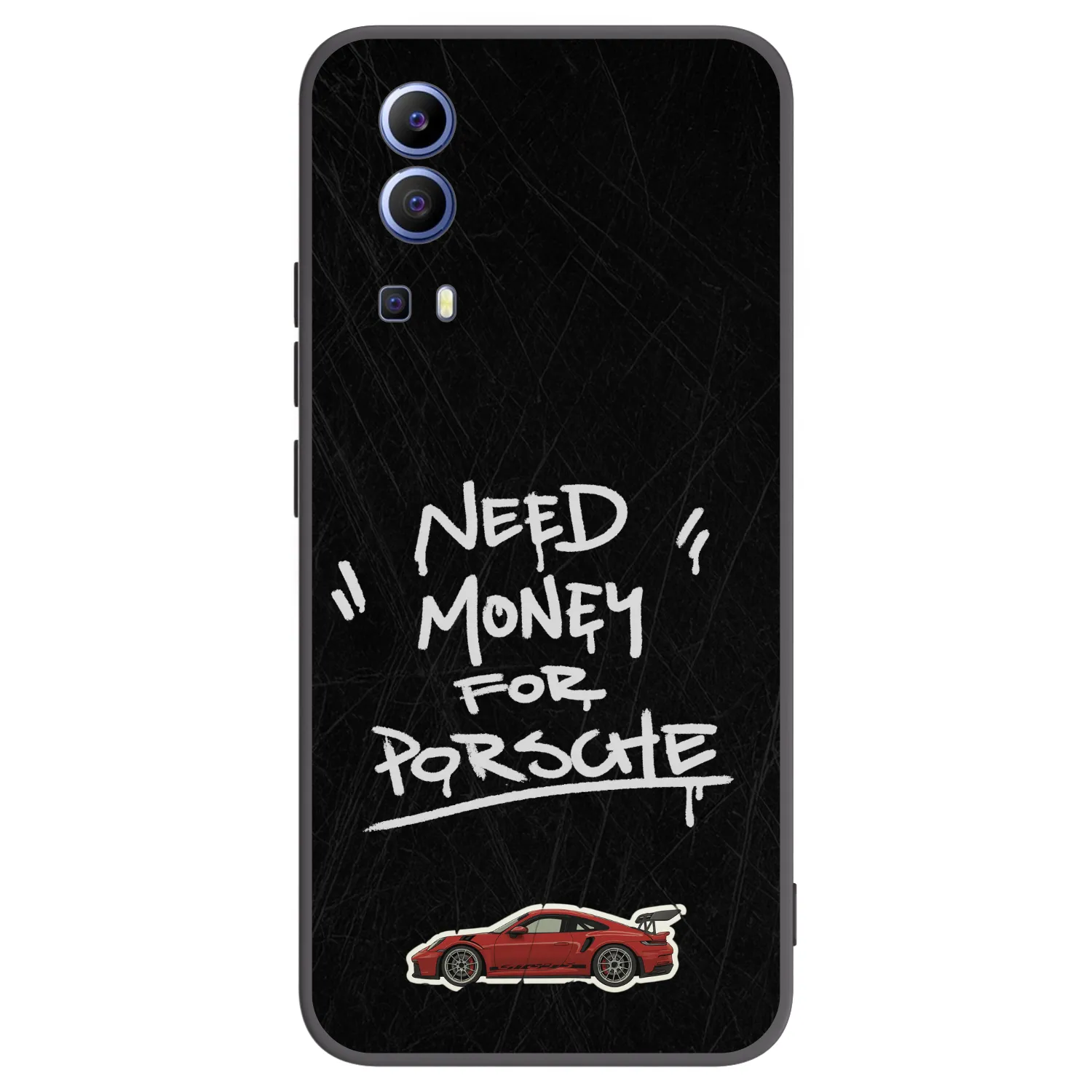 Picasee silikonový černý obal pro Vivo Y52 5G - Dark Racer