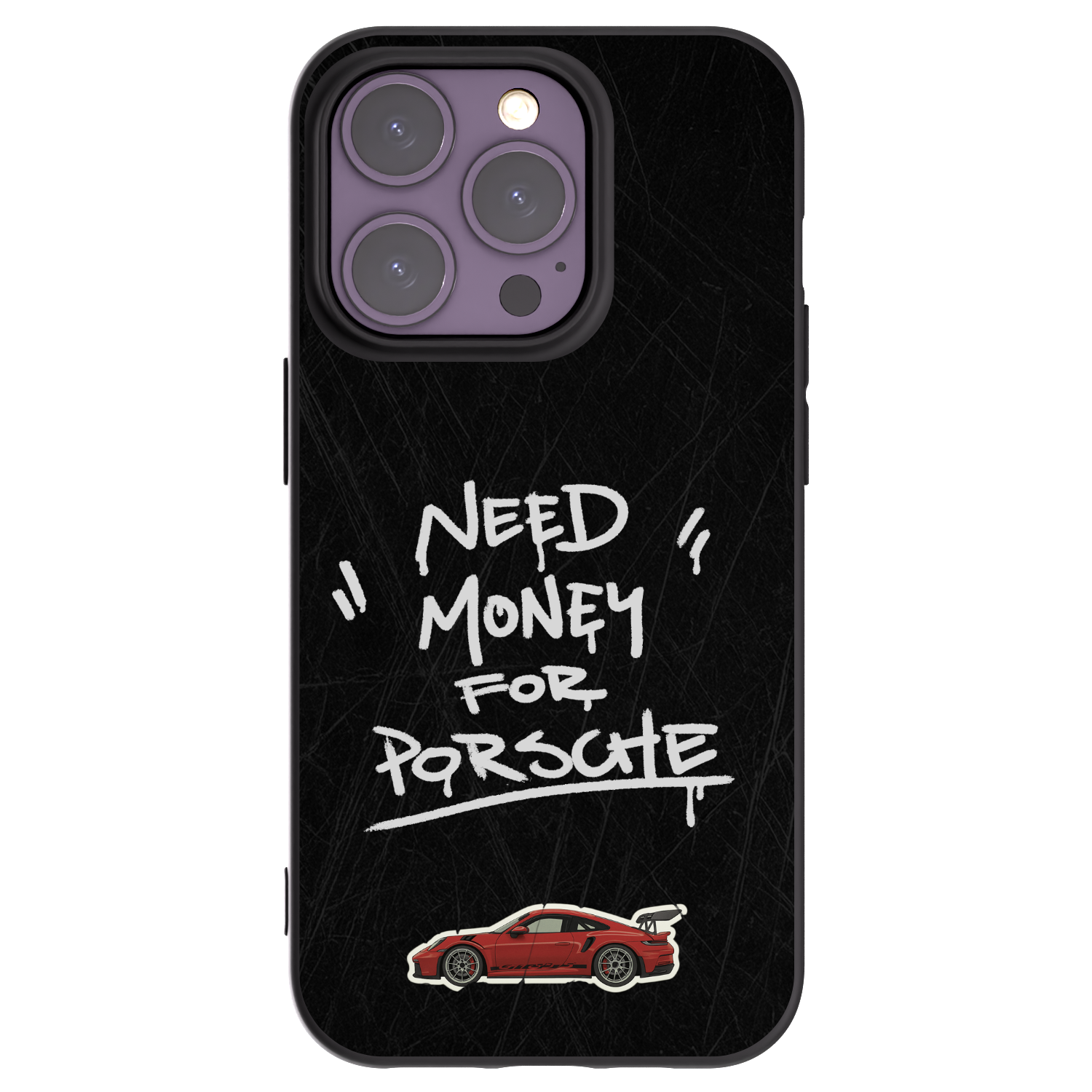 Picasee silikonový černý obal pro Apple iPhone 14 Pro - Dark Racer