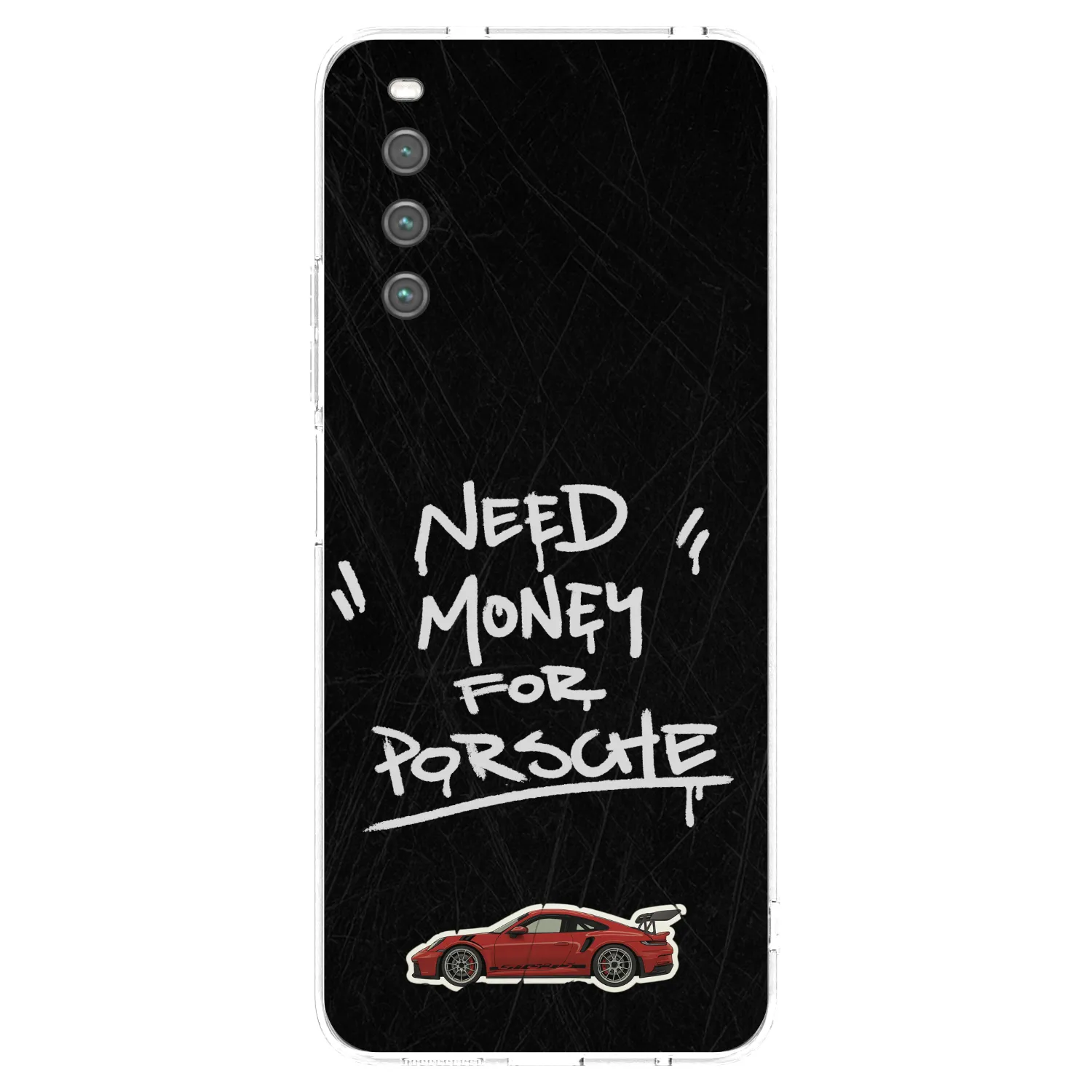Picasee silikonový průhledný obal pro Sony Xperia 10 IV 5G - Dark Racer
