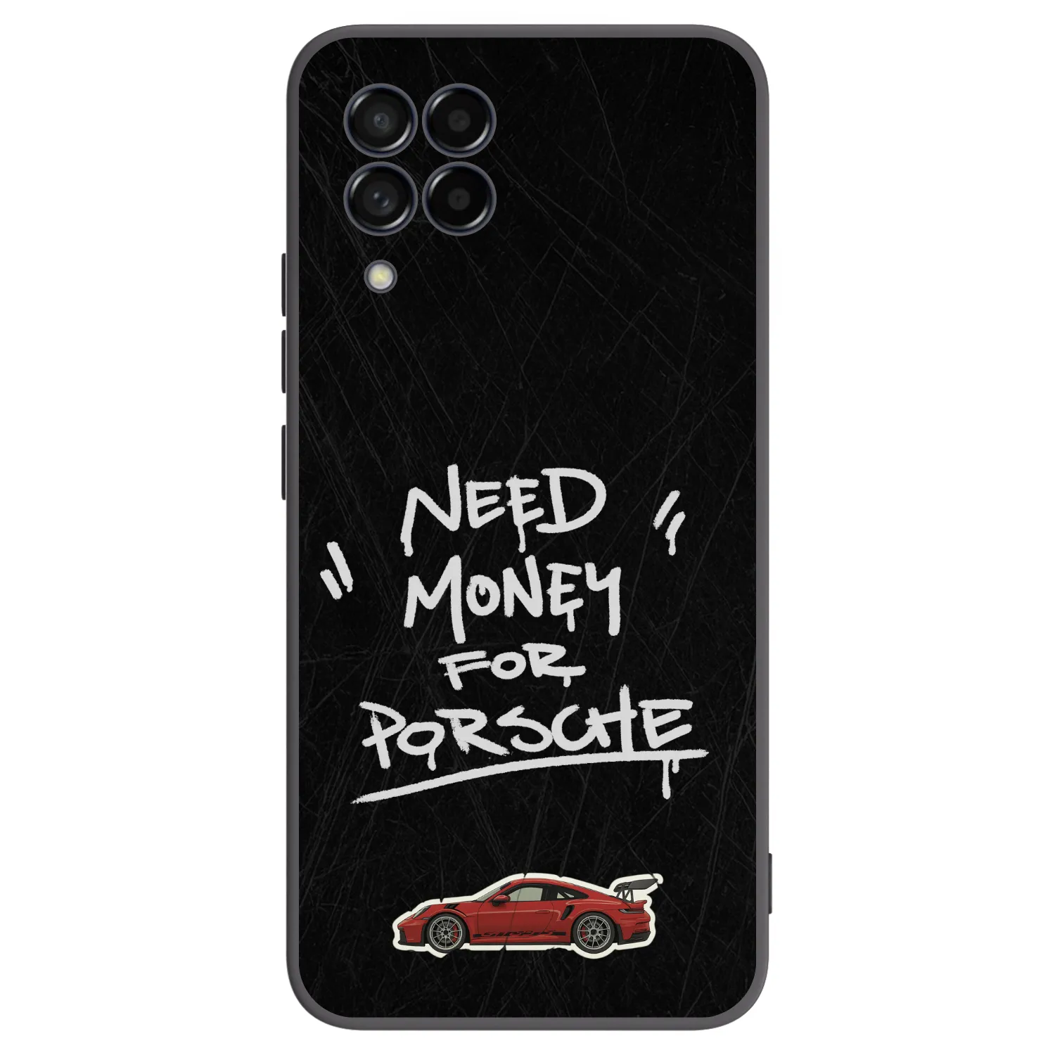 Picasee silikonový černý obal pro Samsung Galaxy M53 5G - Dark Racer
