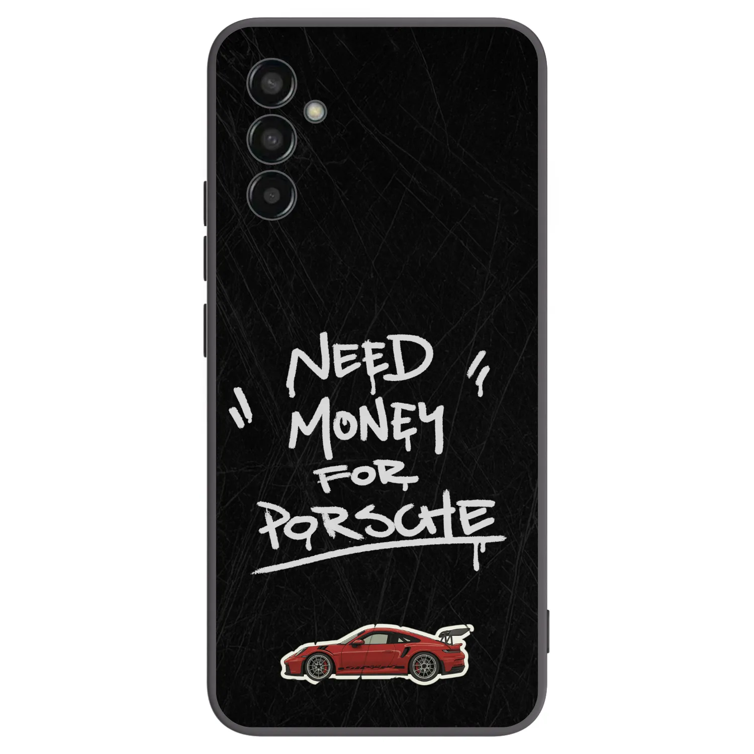 Picasee silikonový černý obal pro Samsung Galaxy M13 M135F - Dark Racer