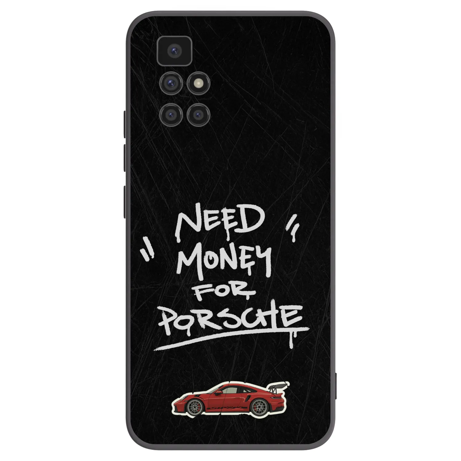 Picasee silikonový černý obal pro Xiaomi Redmi 10 (2022) - Dark Racer
