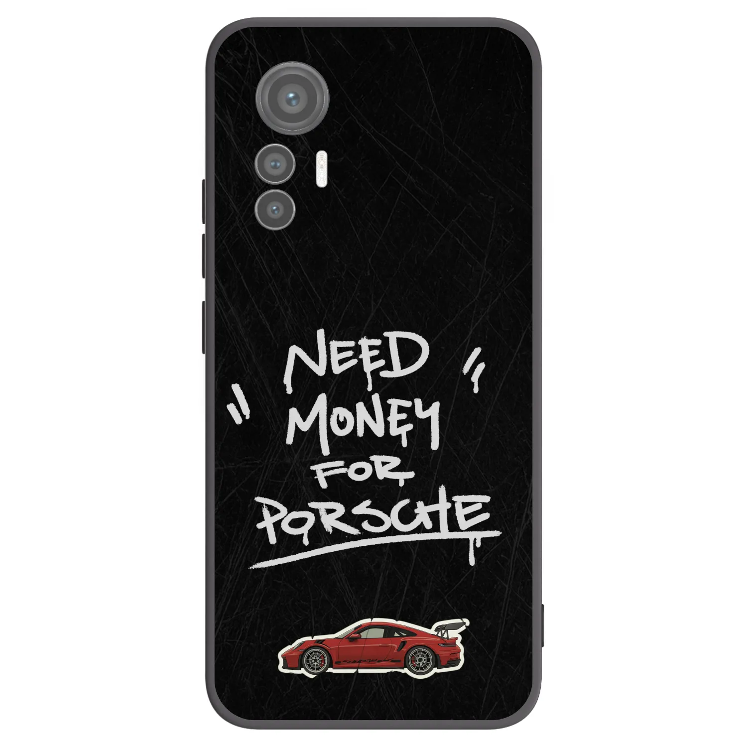 Picasee silikonový černý obal pro Xiaomi 12 Lite - Dark Racer