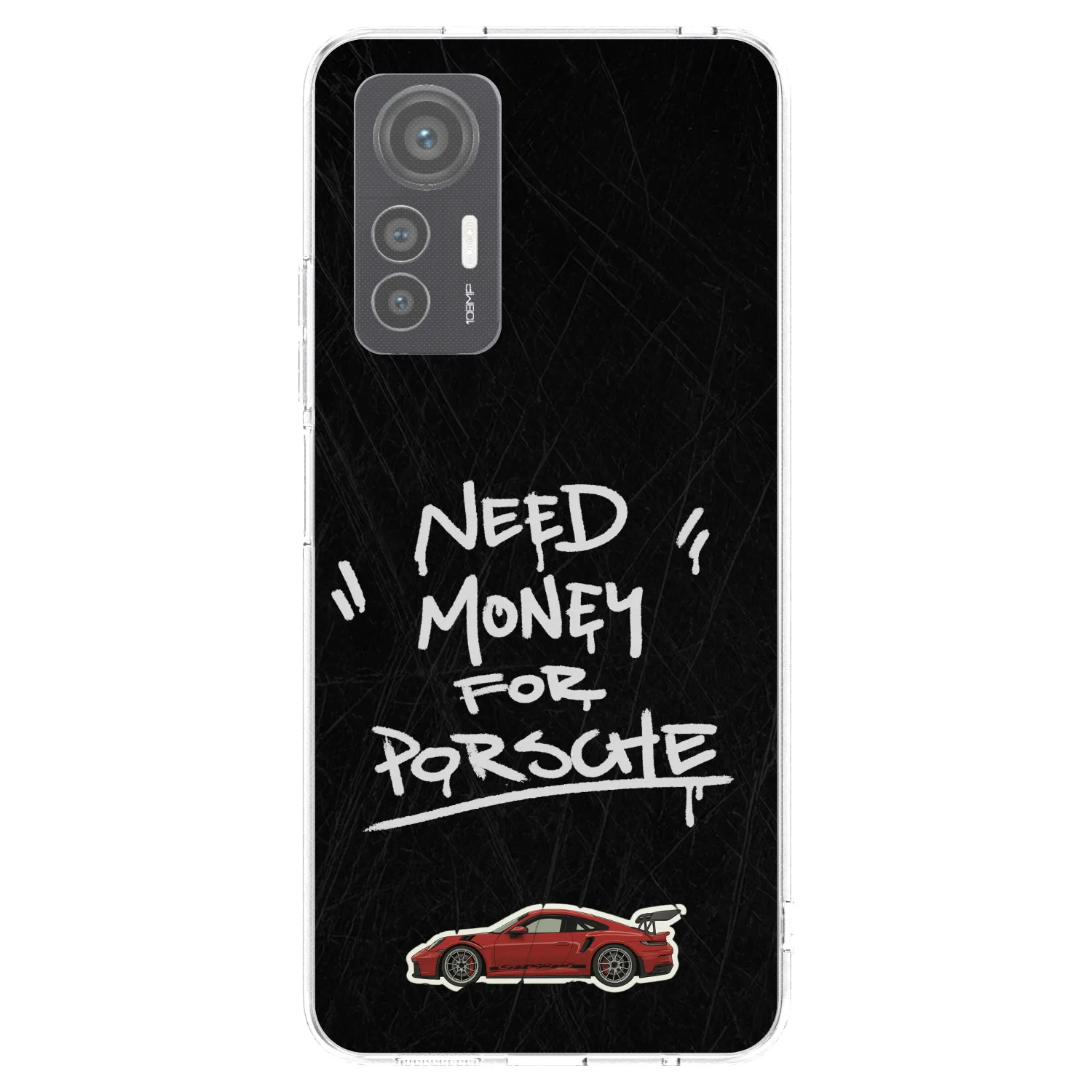 Picasee silikonový průhledný obal pro Xiaomi 12 Lite - Dark Racer