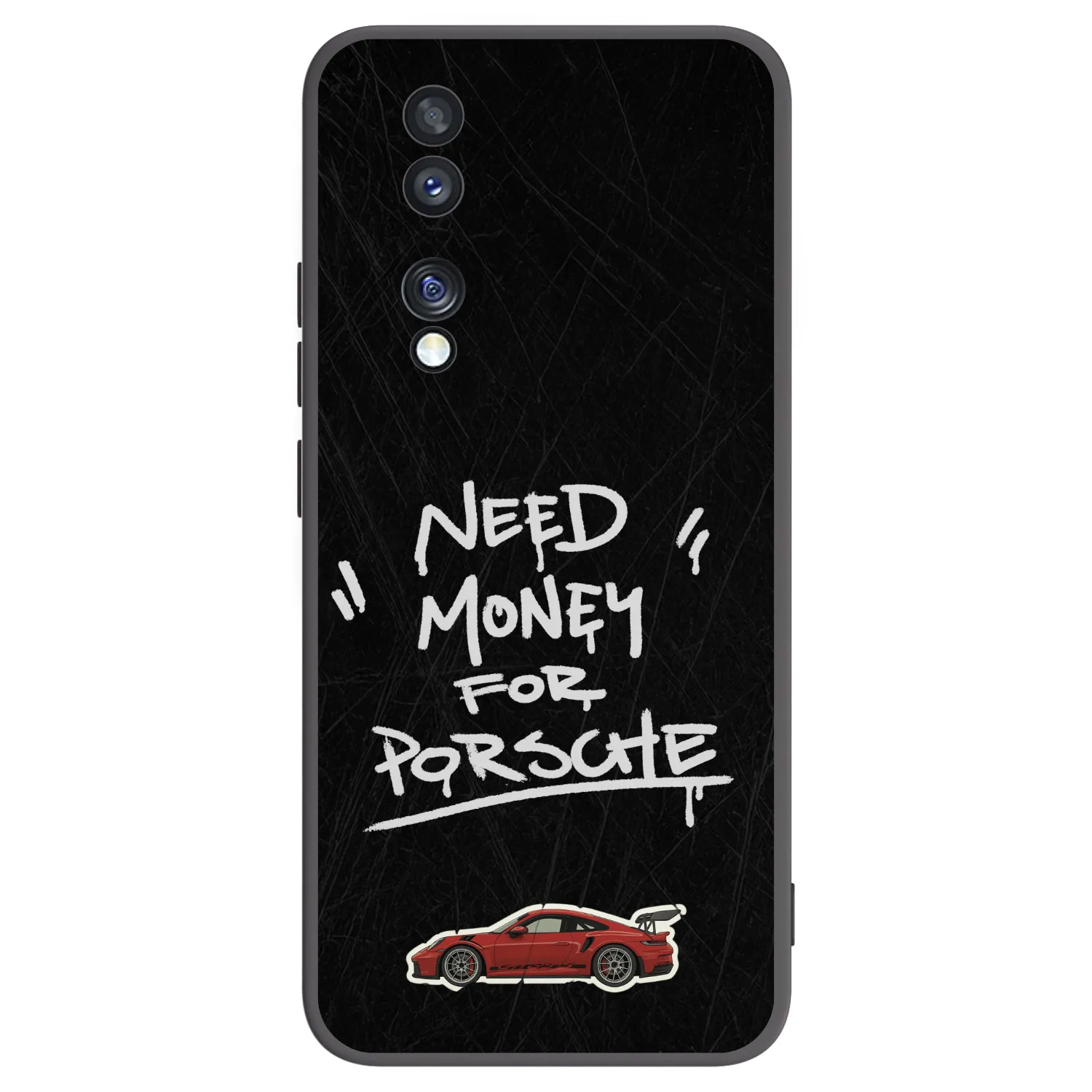 Picasee silikonový černý obal pro Honor 70 - Dark Racer