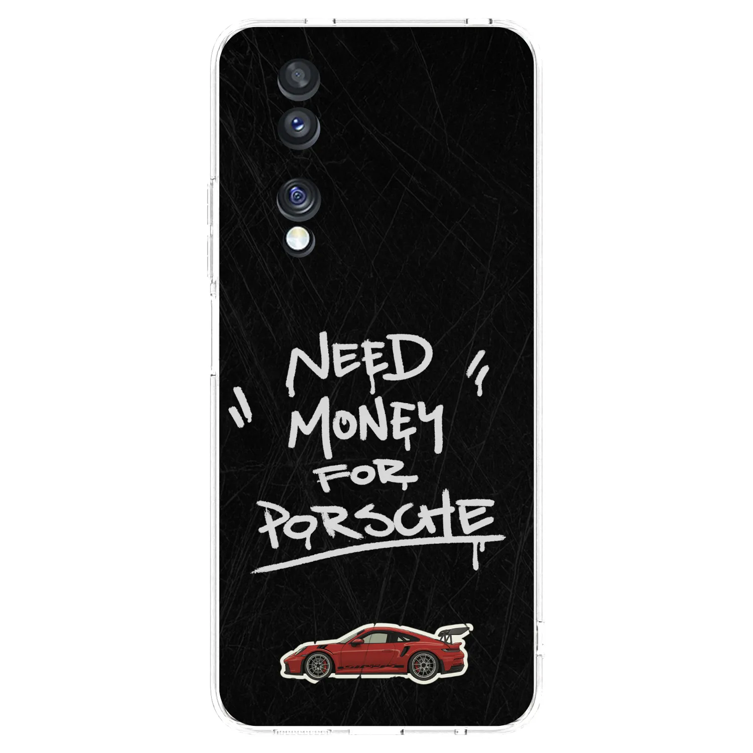 Picasee silikonový průhledný obal pro Honor 70 - Dark Racer