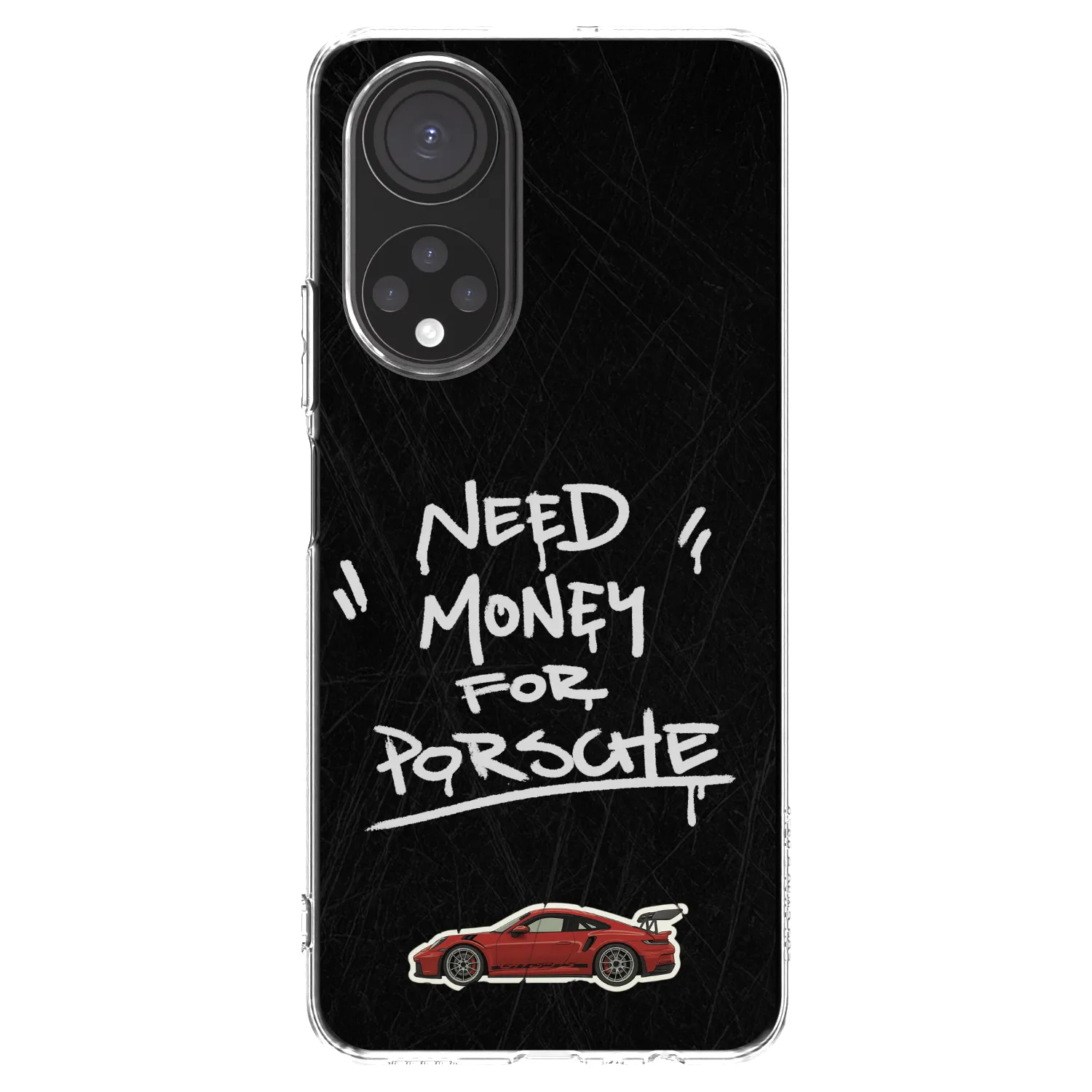 Picasee silikonový průhledný obal pro Honor X7 - Dark Racer