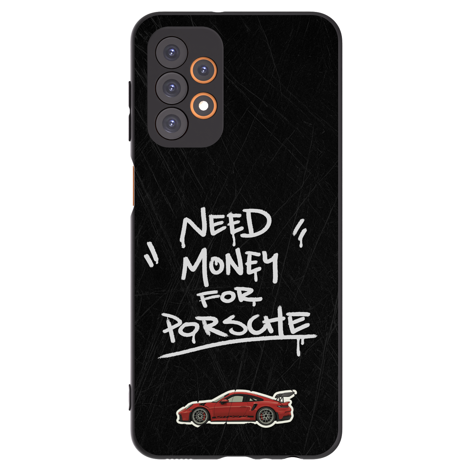 Picasee silikonový černý obal pro Samsung Galaxy A23 A236B 5G - Dark Racer