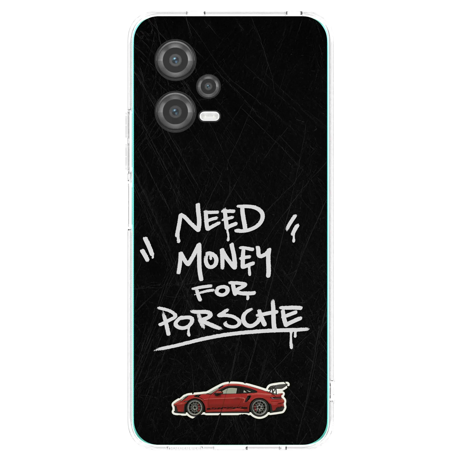 Picasee silikonový průhledný obal pro Xiaomi Poco X5 - Dark Racer