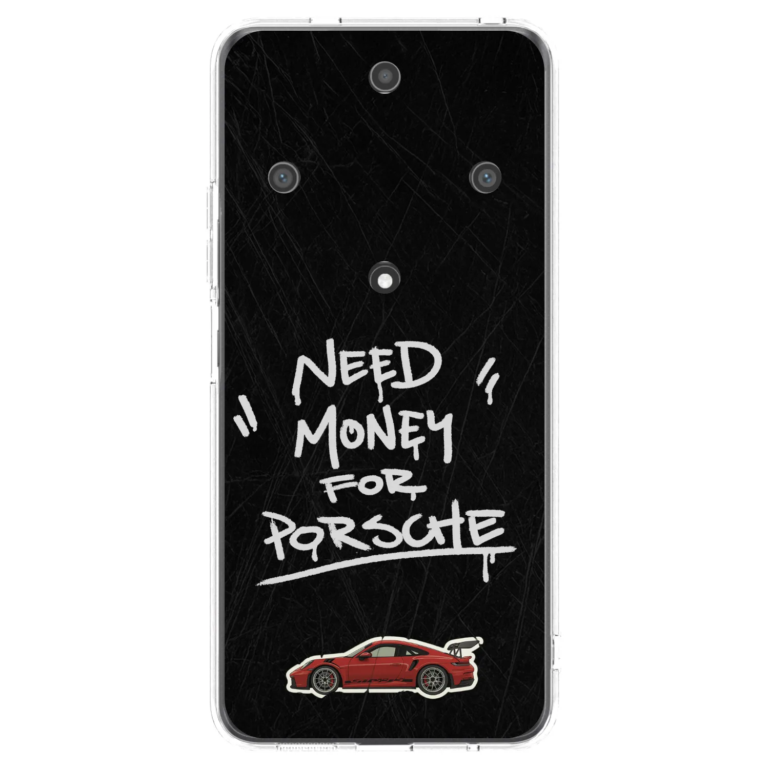 Picasee silikonový průhledný obal pro Honor Magic5 Lite 5G - Dark Racer