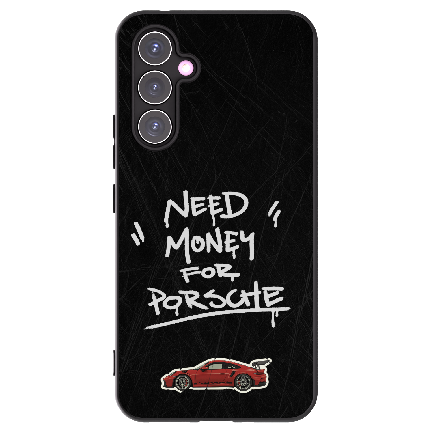 Picasee silikonový černý obal pro Samsung Galaxy A54 5G A546B - Dark Racer