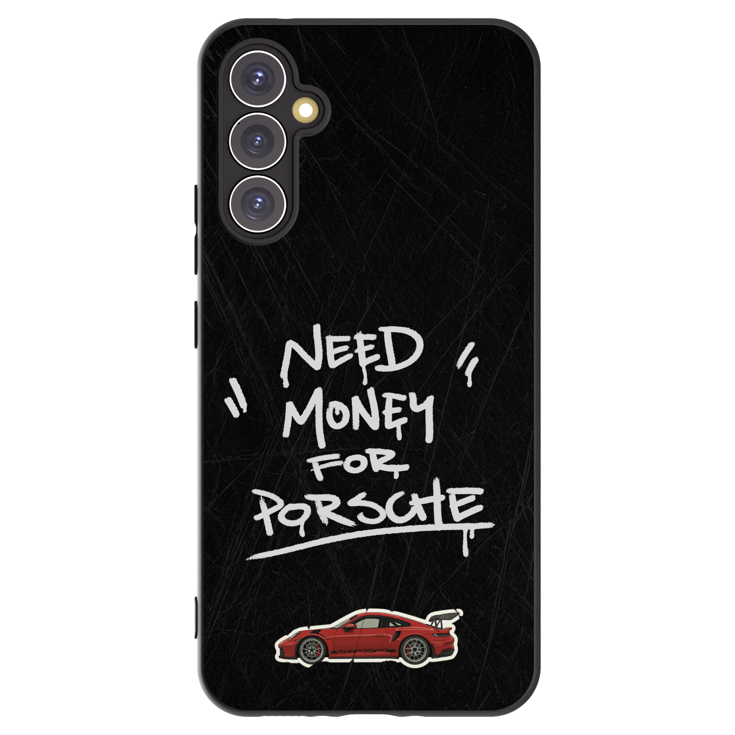 Picasee silikonový černý obal pro Samsung Galaxy A34 5G A346B - Dark Racer