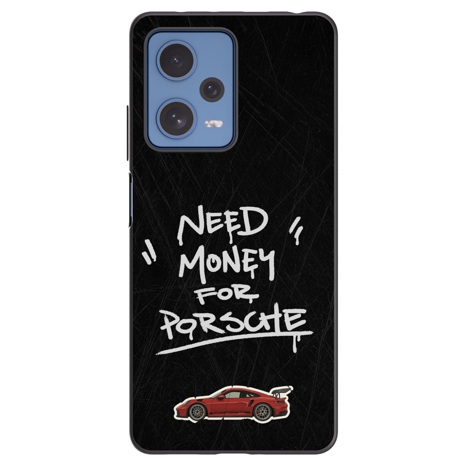 Picasee silikonový černý obal pro Xiaomi Redmi Note 12 Pro 5G - Dark Racer