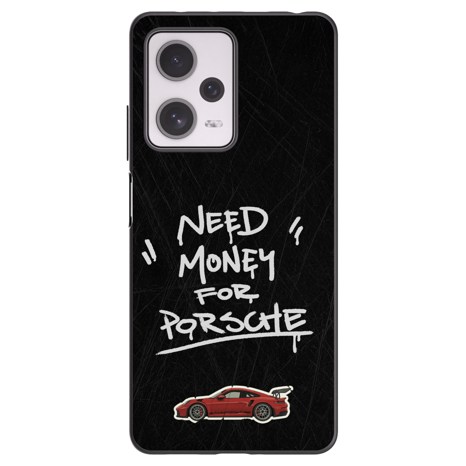 Picasee silikonový černý obal pro Xiaomi Redmi Note 12 Pro+ 5G - Dark Racer