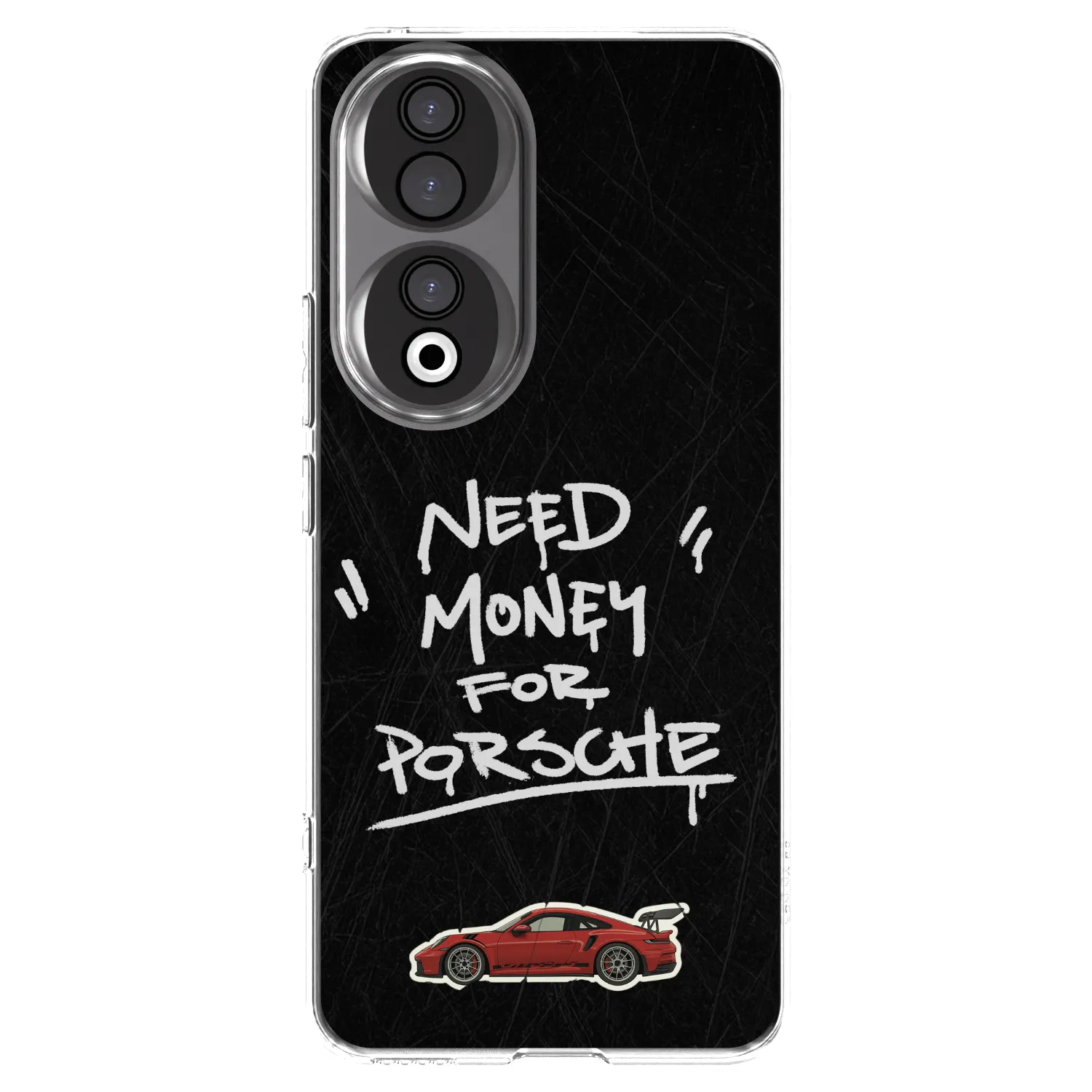 Picasee silikonový průhledný obal pro Honor 90 5G - Dark Racer
