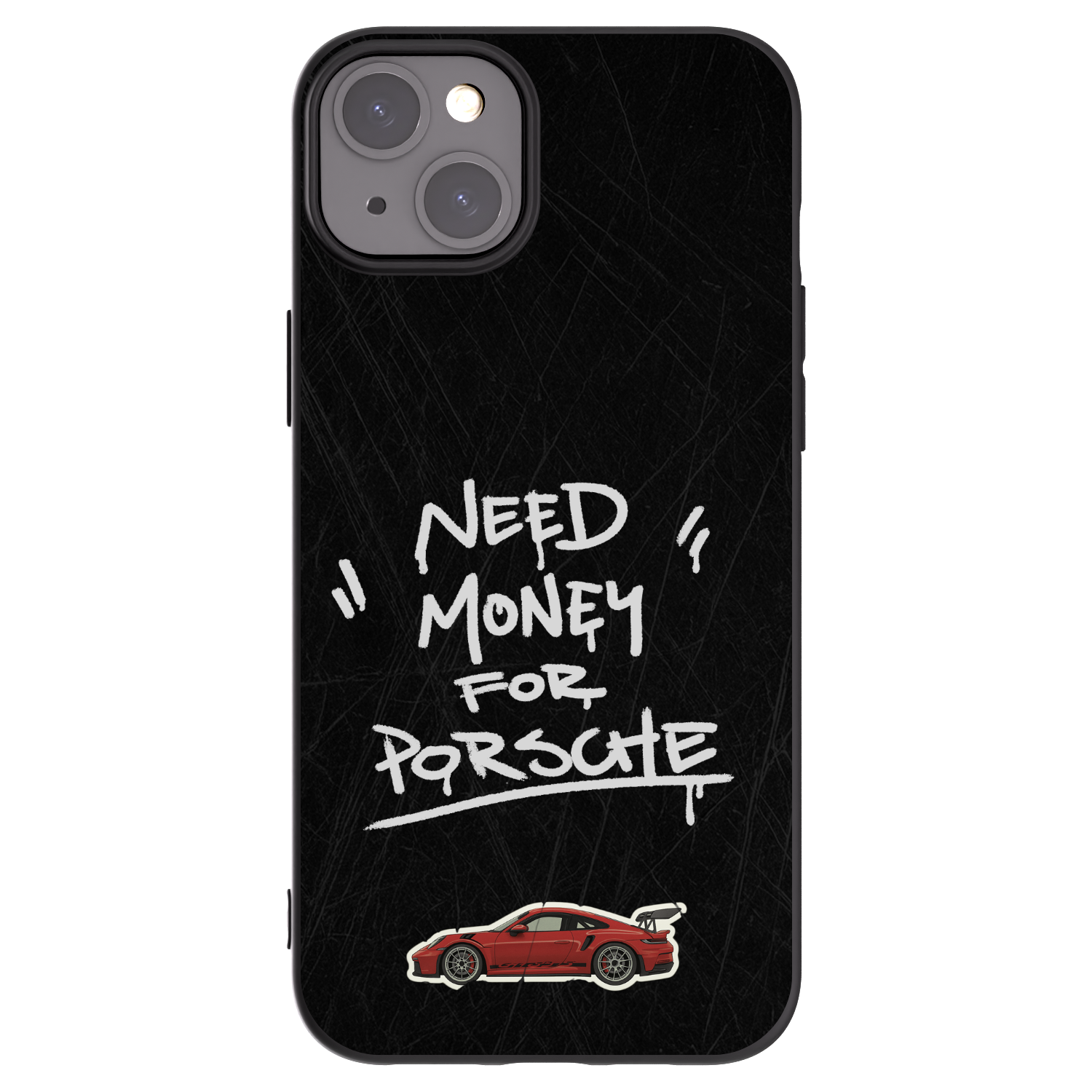 Picasee silikonový černý obal pro Apple iPhone 15 Plus - Dark Racer