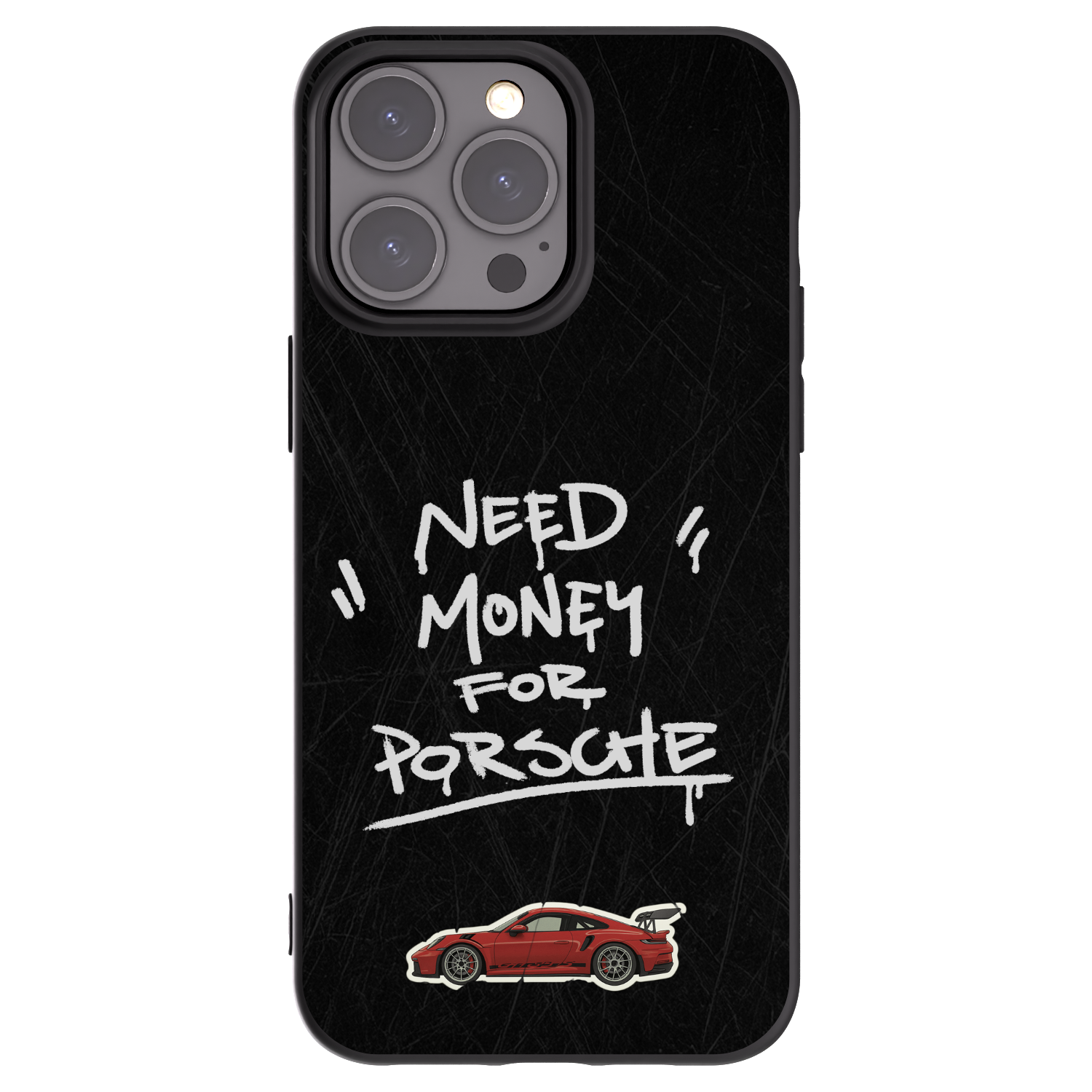 Picasee silikonový černý obal pro Apple iPhone 15 Pro Max - Dark Racer