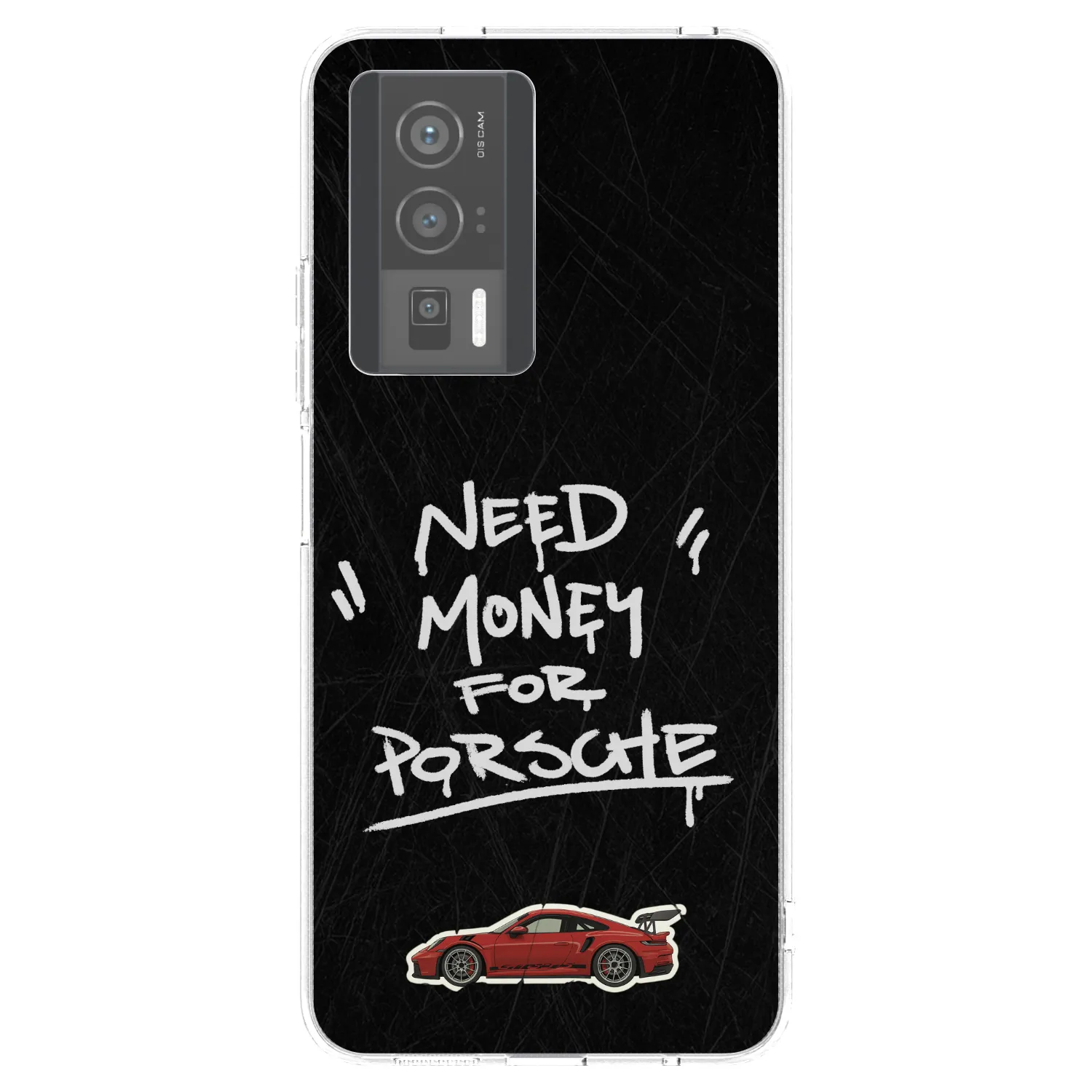 Picasee silikonový průhledný obal pro Xiaomi Poco F5 Pro 5G - Dark Racer