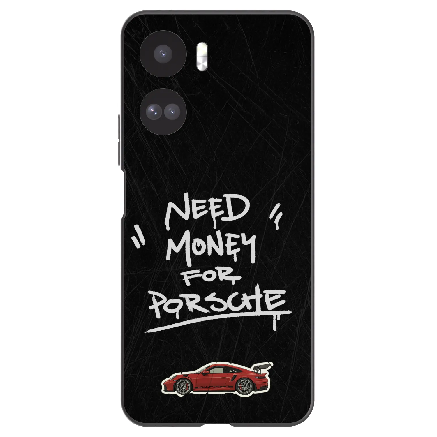 Picasee silikonový černý obal pro Honor 90 Lite 5G - Dark Racer