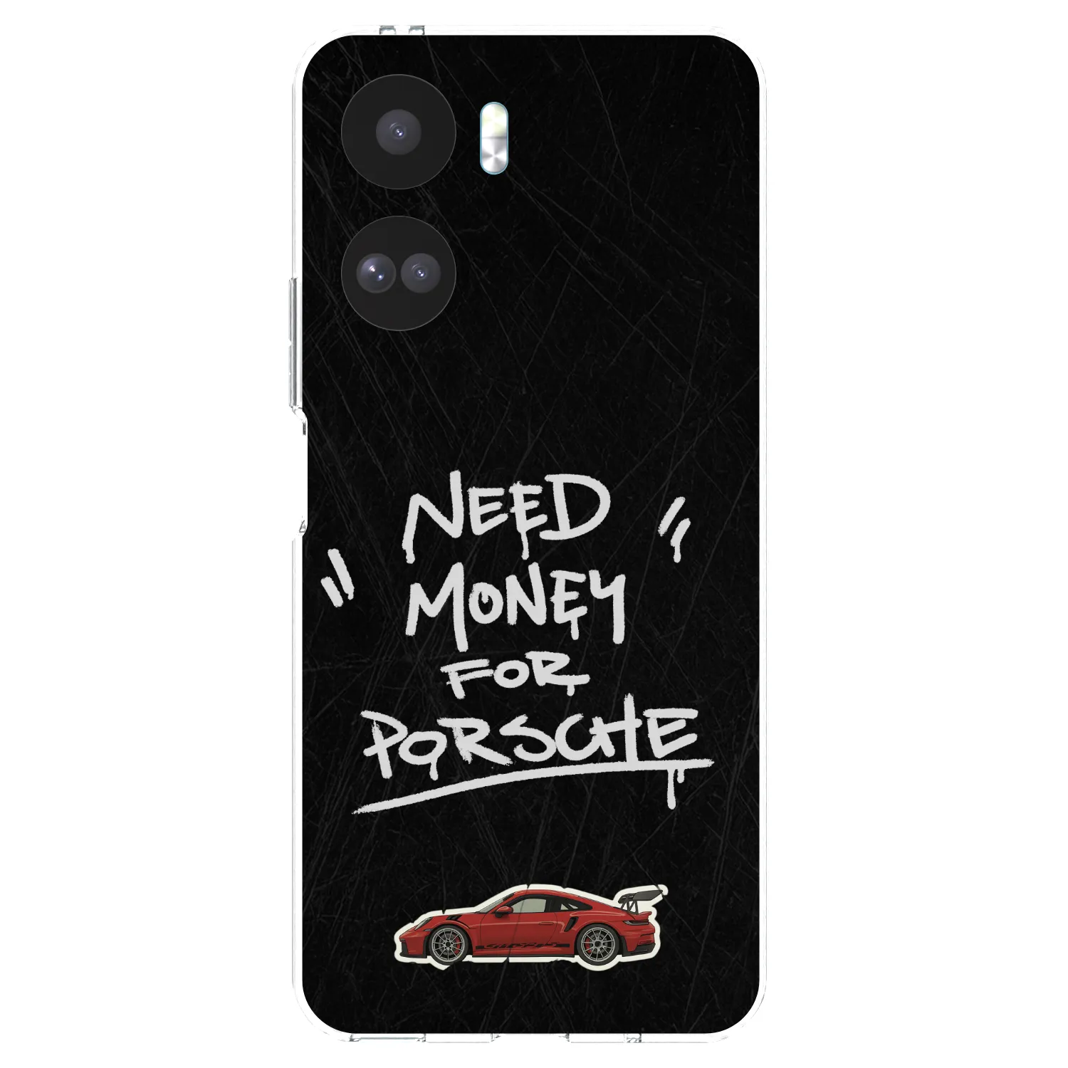 Picasee silikonový průhledný obal pro Honor 90 Lite 5G - Dark Racer