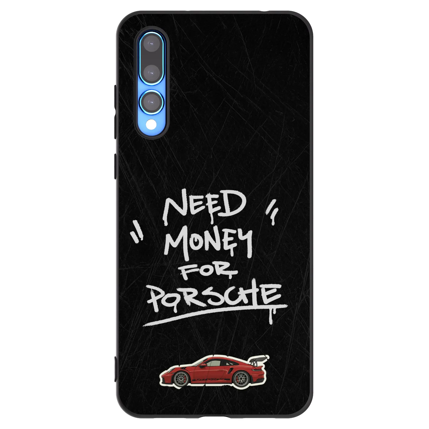 Picasee silikonový černý obal pro Huawei P20 Pro - Dark Racer