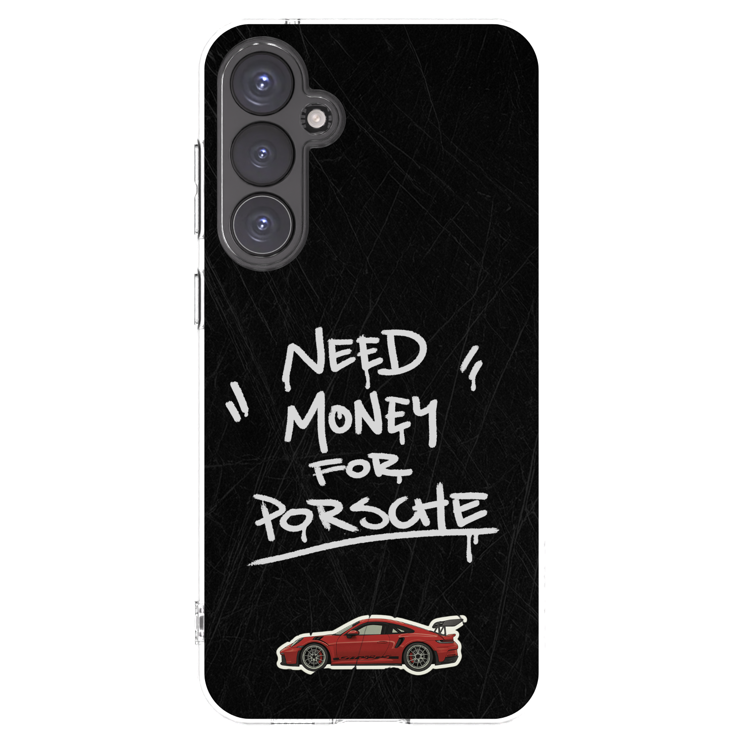 Picasee silikonový průhledný obal pro Samsung Galaxy S23 FE S711B - Dark Racer
