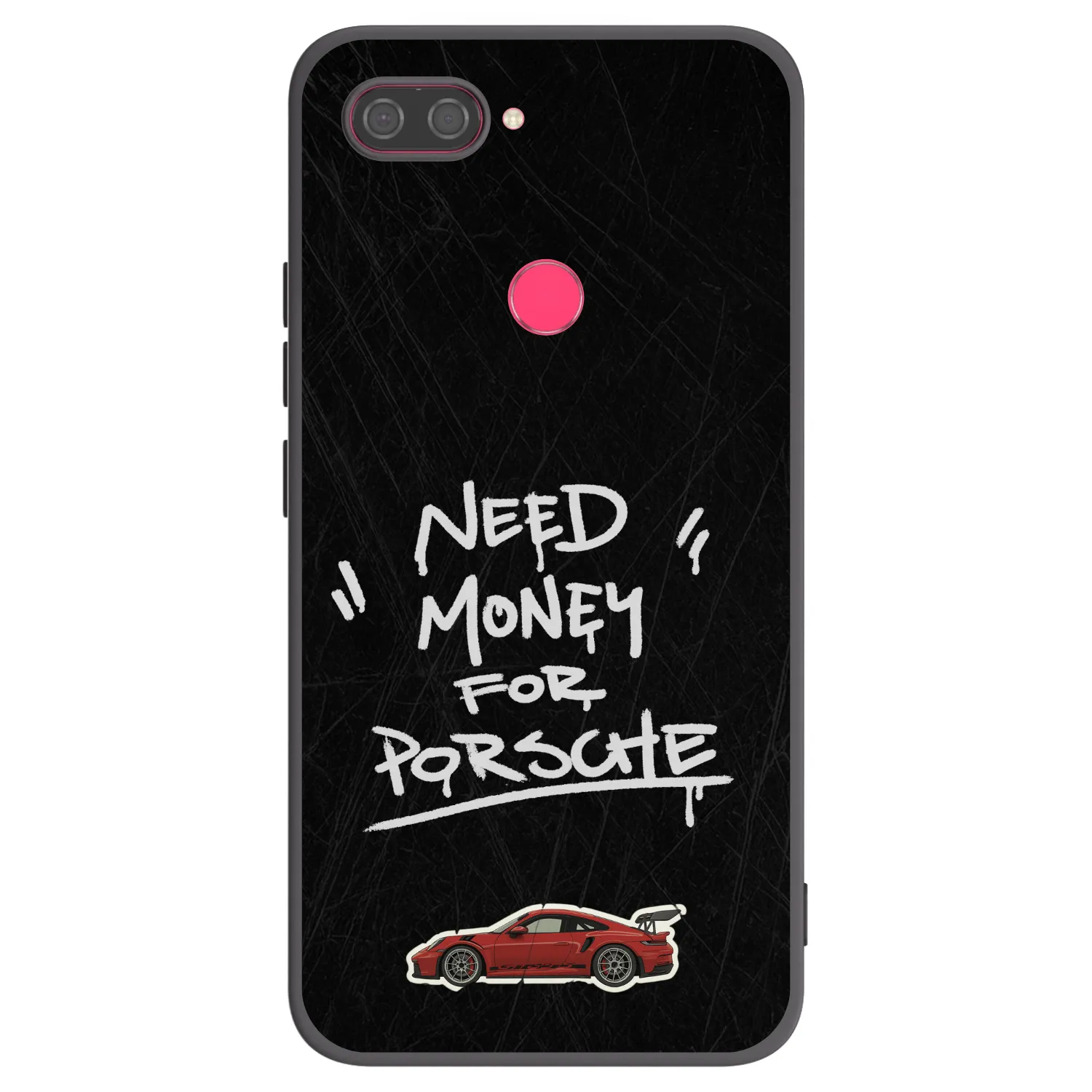 Picasee silikonový černý obal pro Xiaomi Mi 8 Lite - Dark Racer