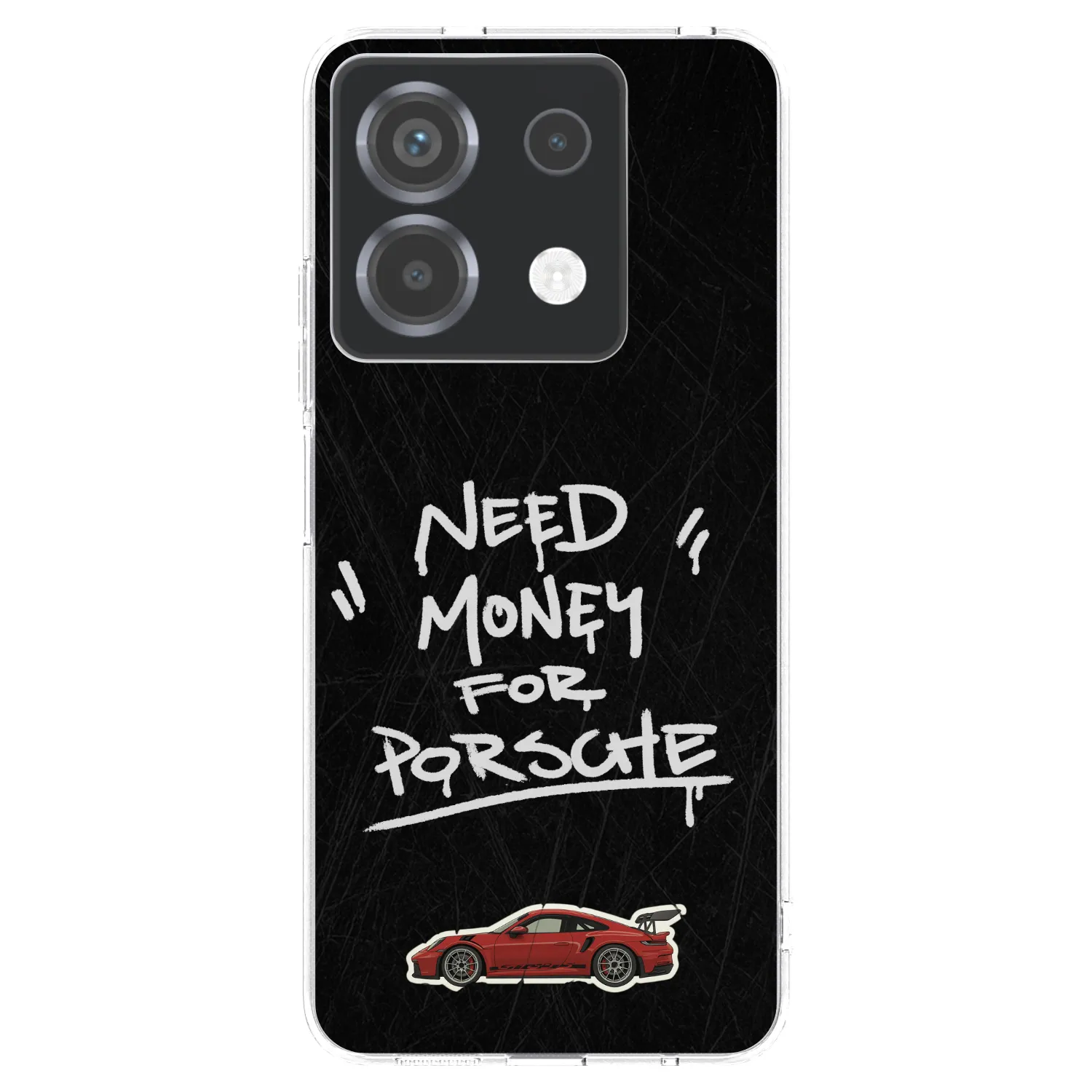 Picasee silikonový průhledný obal pro Xiaomi Poco X6 - Dark Racer