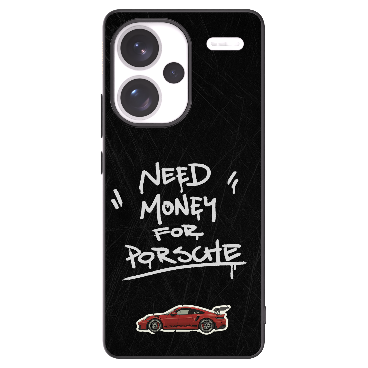 Picasee silikonový černý obal pro Xiaomi Redmi Note 13 Pro+ 5G - Dark Racer