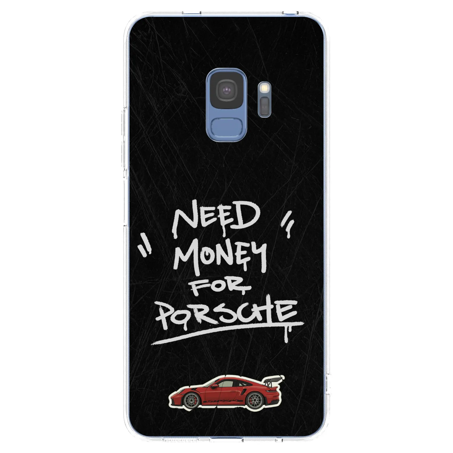 Picasee silikonový průhledný obal pro Samsung Galaxy S9 G960F - Dark Racer