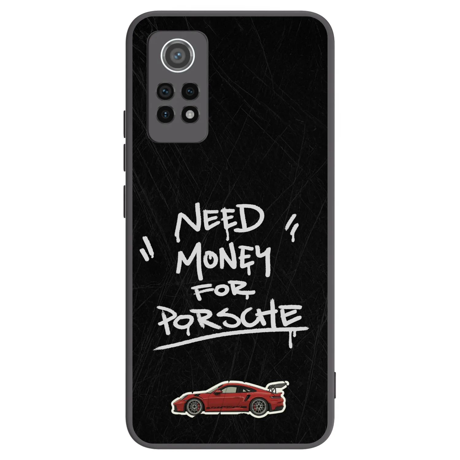 Picasee silikonový černý obal pro Xiaomi Redmi Note 12 Pro 4G - Dark Racer