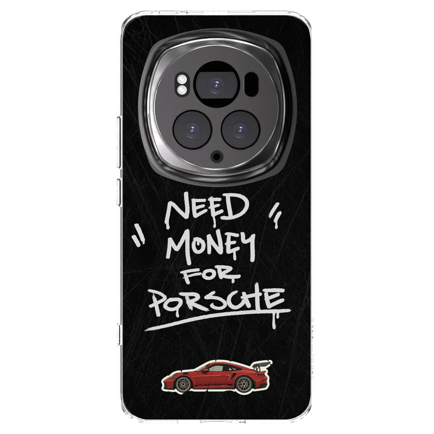 Picasee silikonový průhledný obal pro Honor Magic6 Pro - Dark Racer