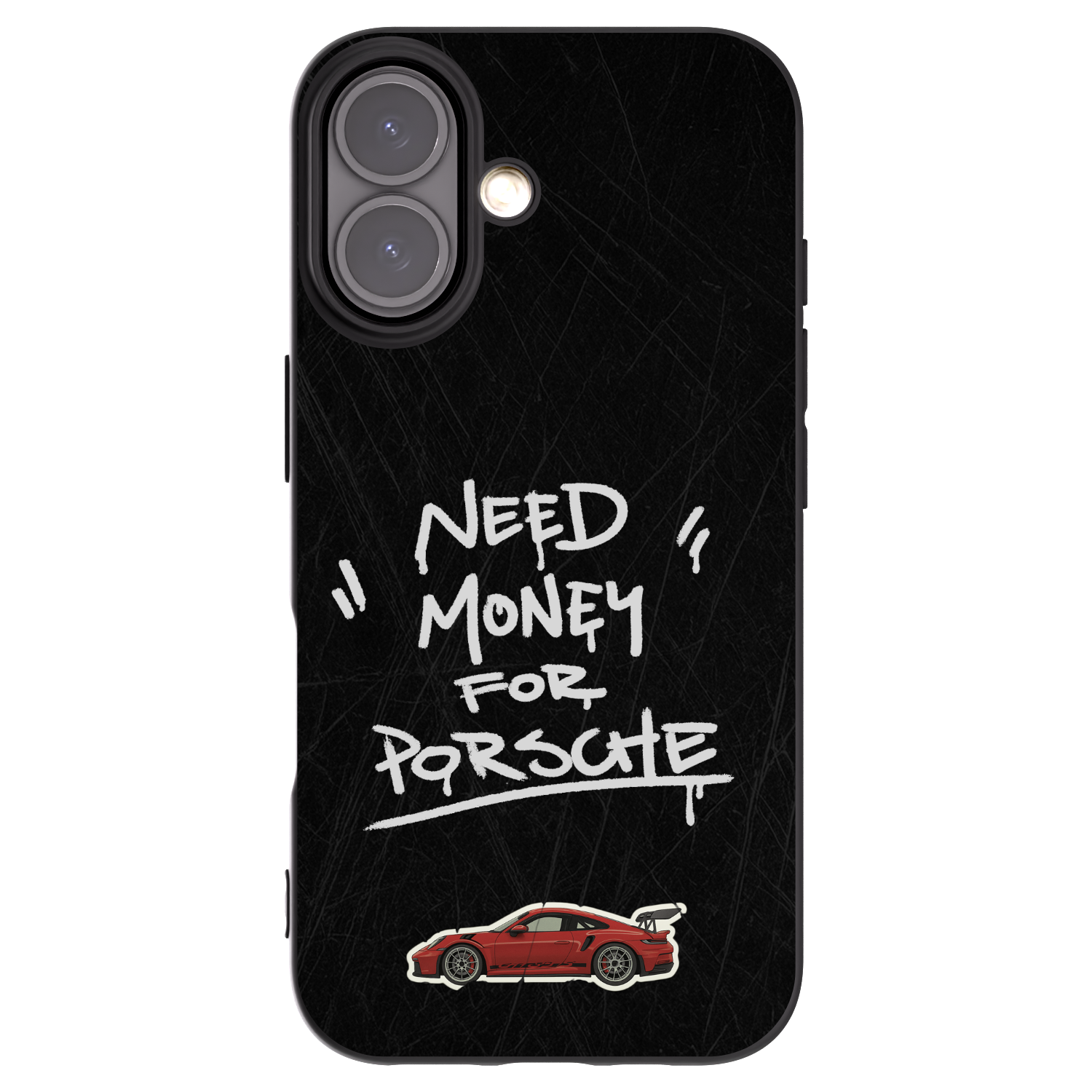 Picasee silikonový černý obal pro Apple iPhone 16 - Dark Racer
