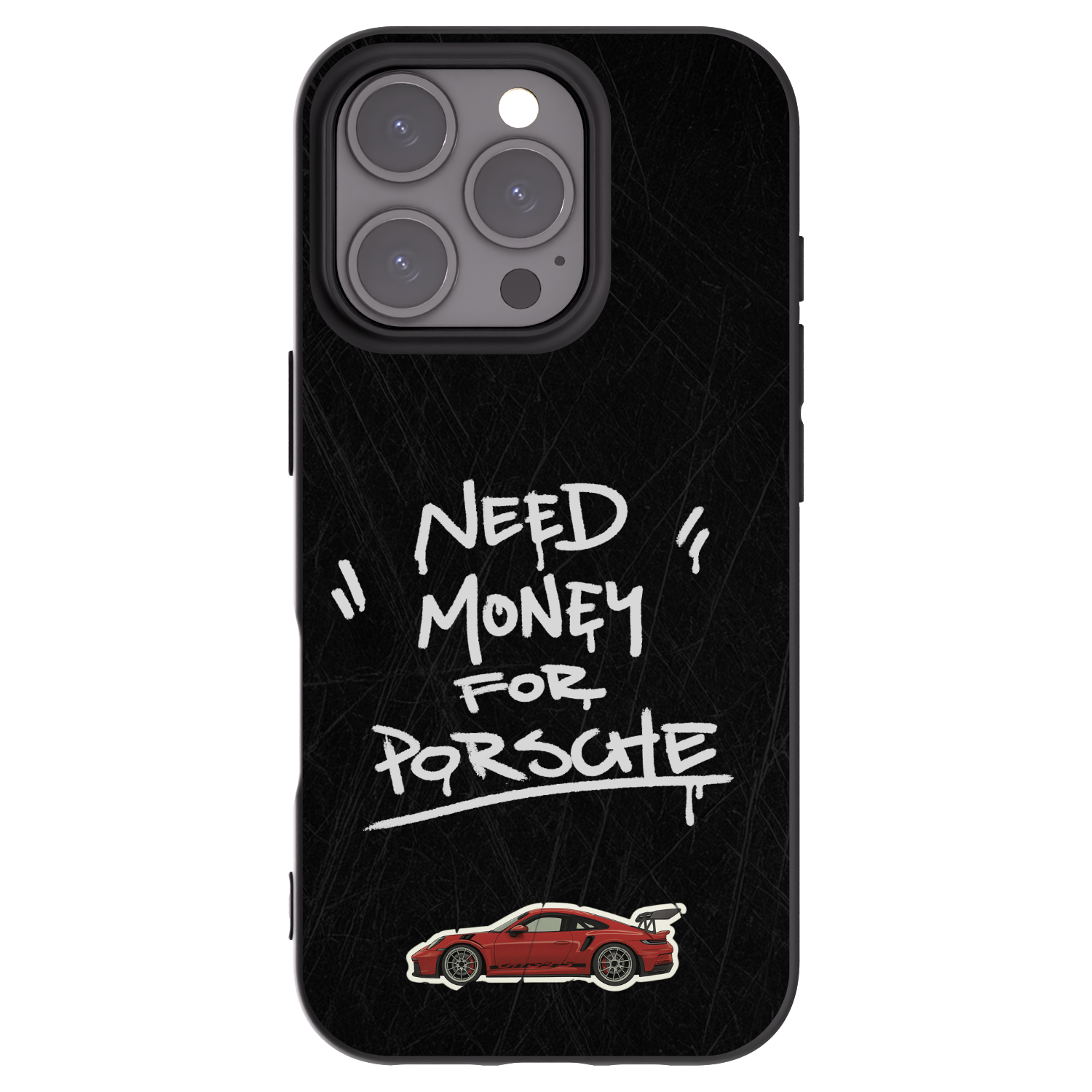 Picasee silikonový černý obal pro Apple iPhone 16 Pro - Dark Racer