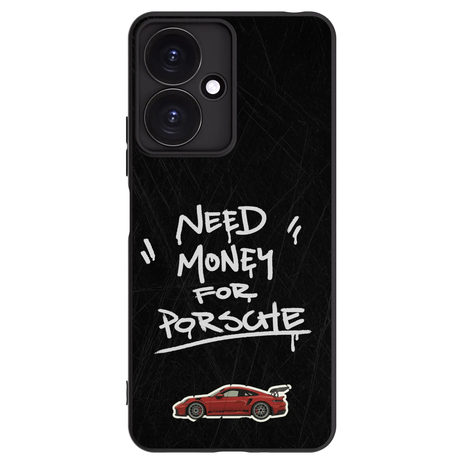 Picasee silikonový černý obal pro Xiaomi Redmi 13C 5G - Dark Racer