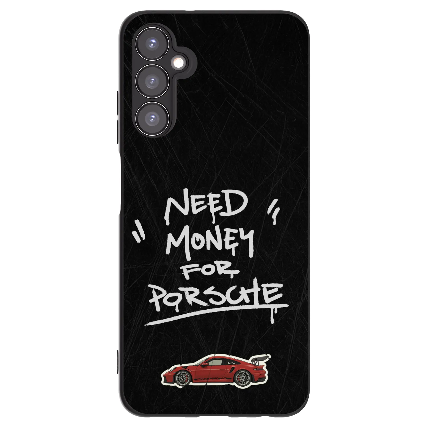 Picasee silikonový černý obal pro Samsung Galaxy A05s A057G - Dark Racer