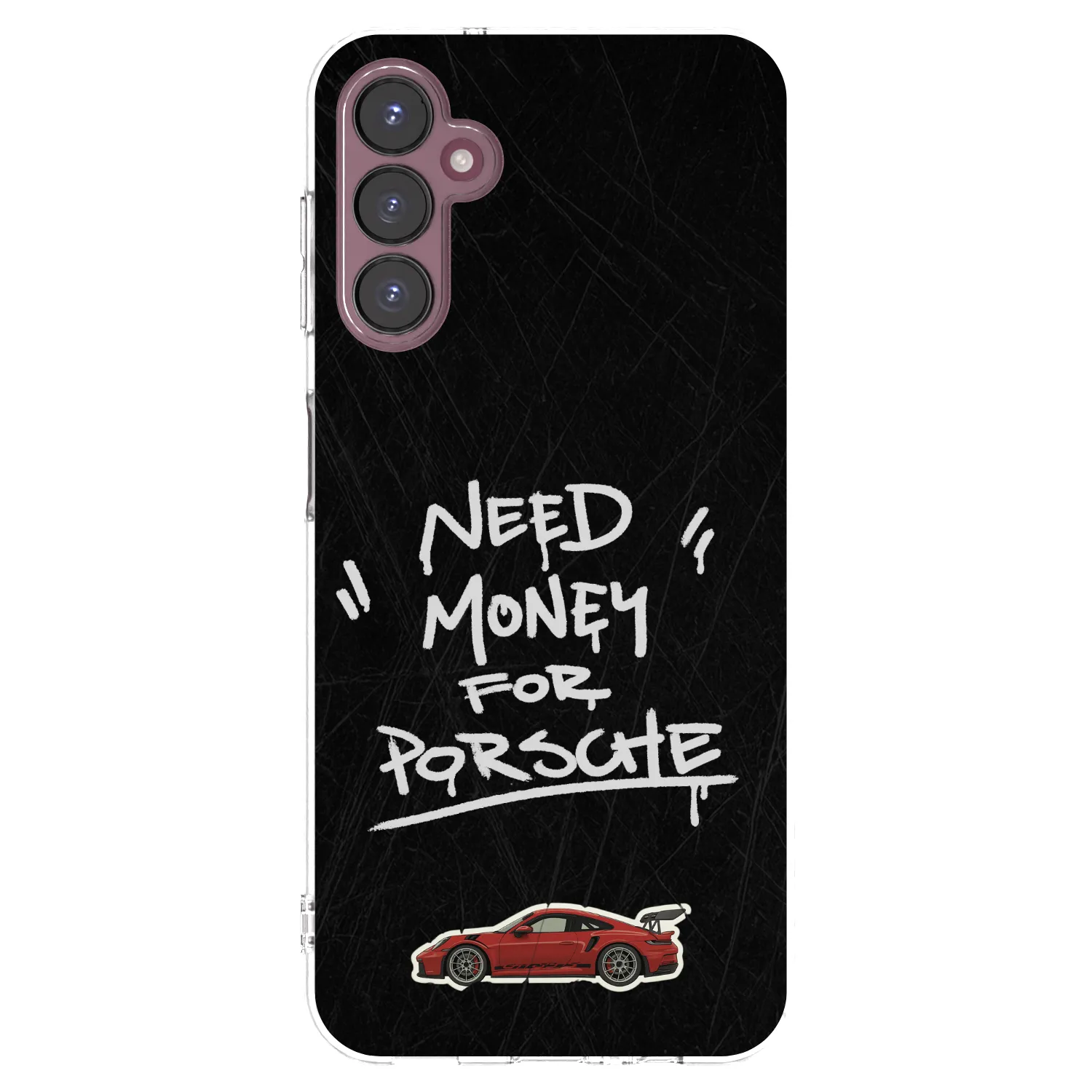 Picasee silikonový průhledný obal pro Samsung Galaxy A05s A057G - Dark Racer
