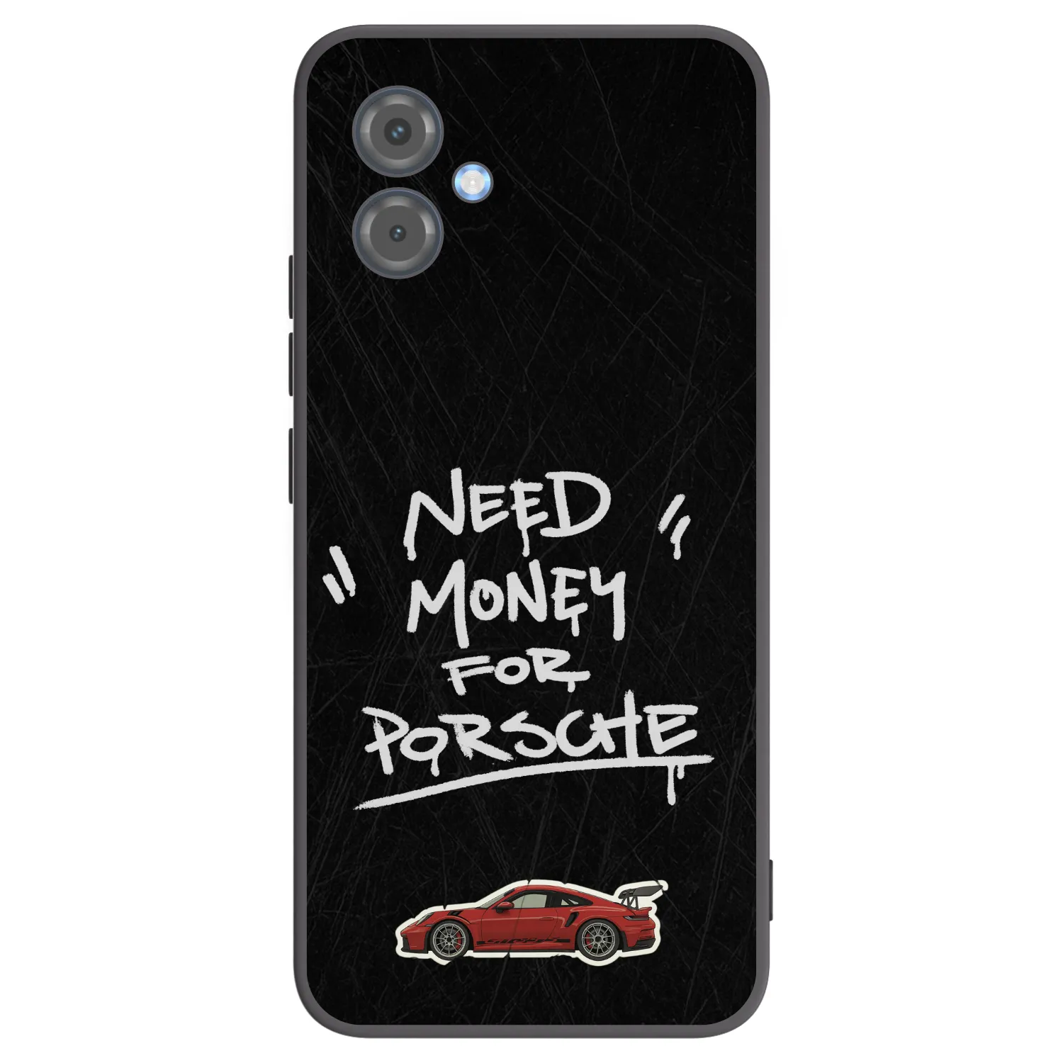 Picasee silikonový černý obal pro Motorola Moto G14 - Dark Racer