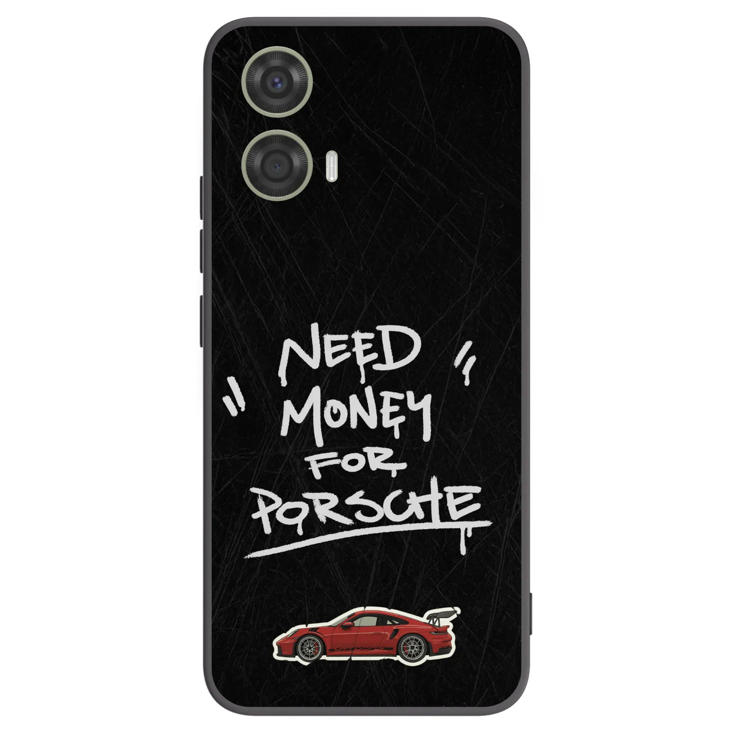 Picasee silikonový černý obal pro Motorola Moto G24 - Dark Racer