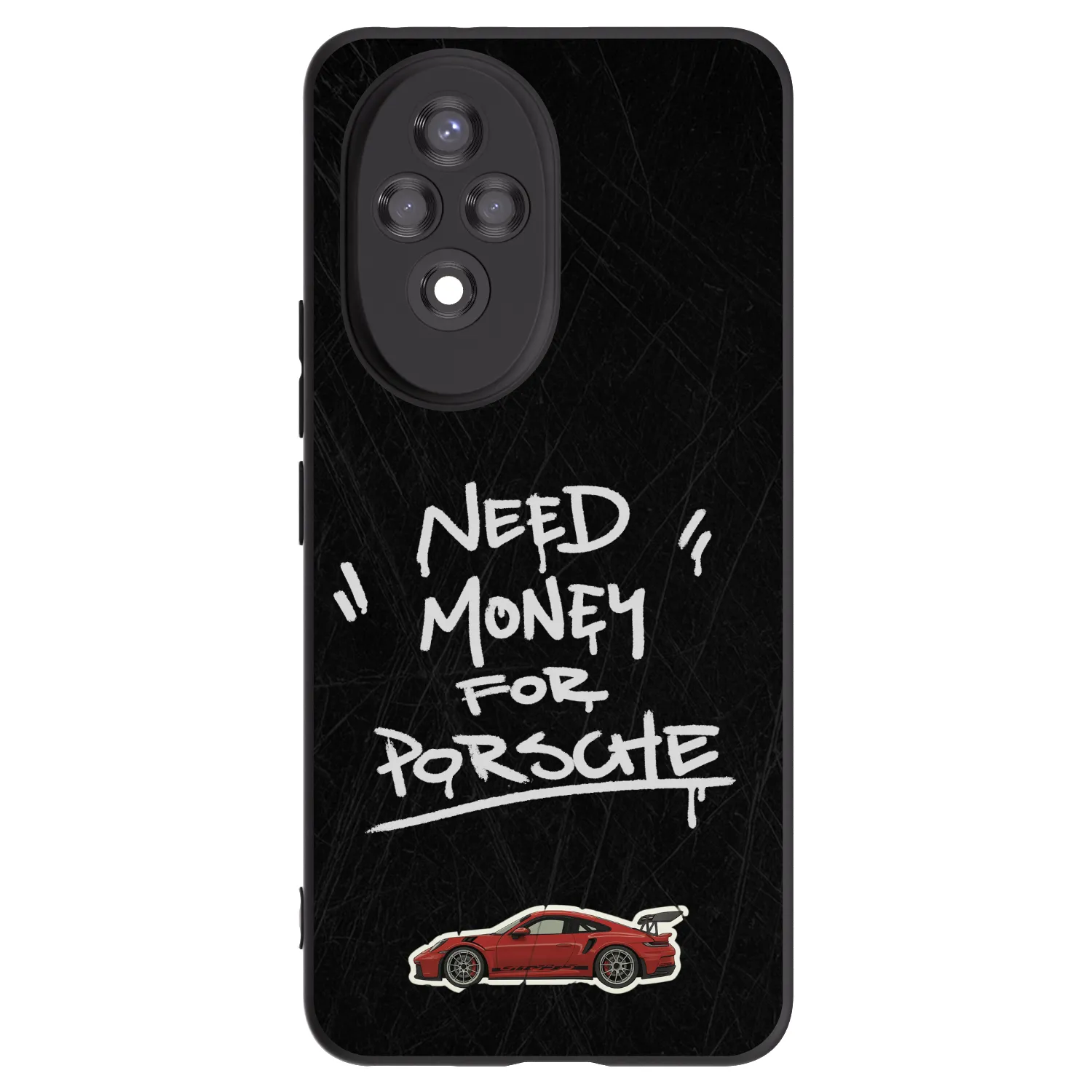 Picasee silikonový černý obal pro Honor 200 5G - Dark Racer