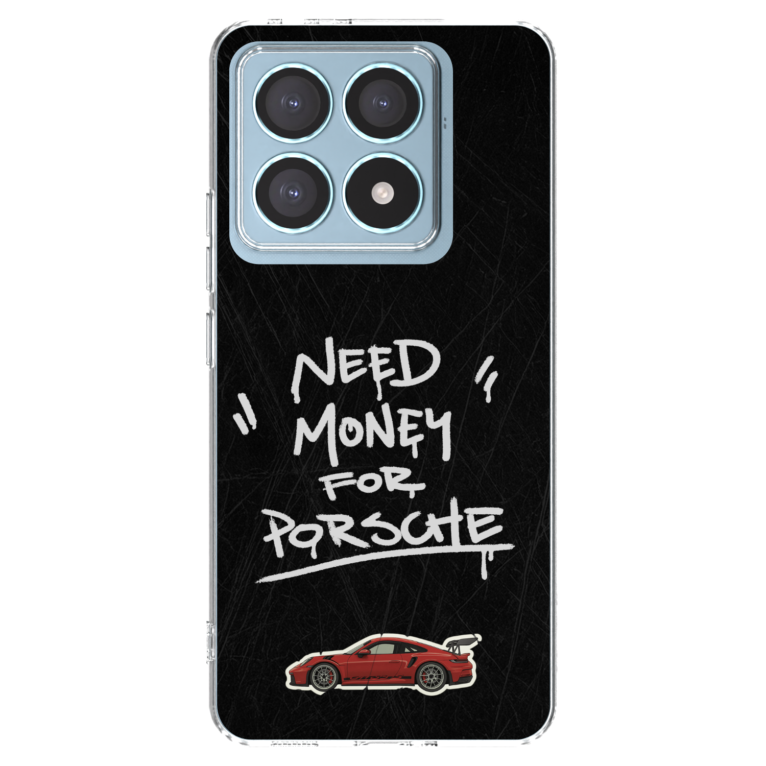Picasee silikonový průhledný obal pro Xiaomi 14T Pro - Dark Racer