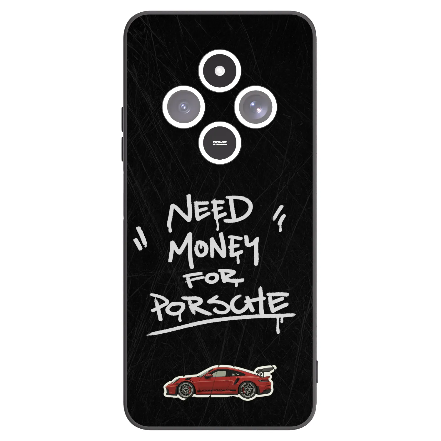 Picasee silikonový černý obal pro Xiaomi Redmi 14C - Dark Racer