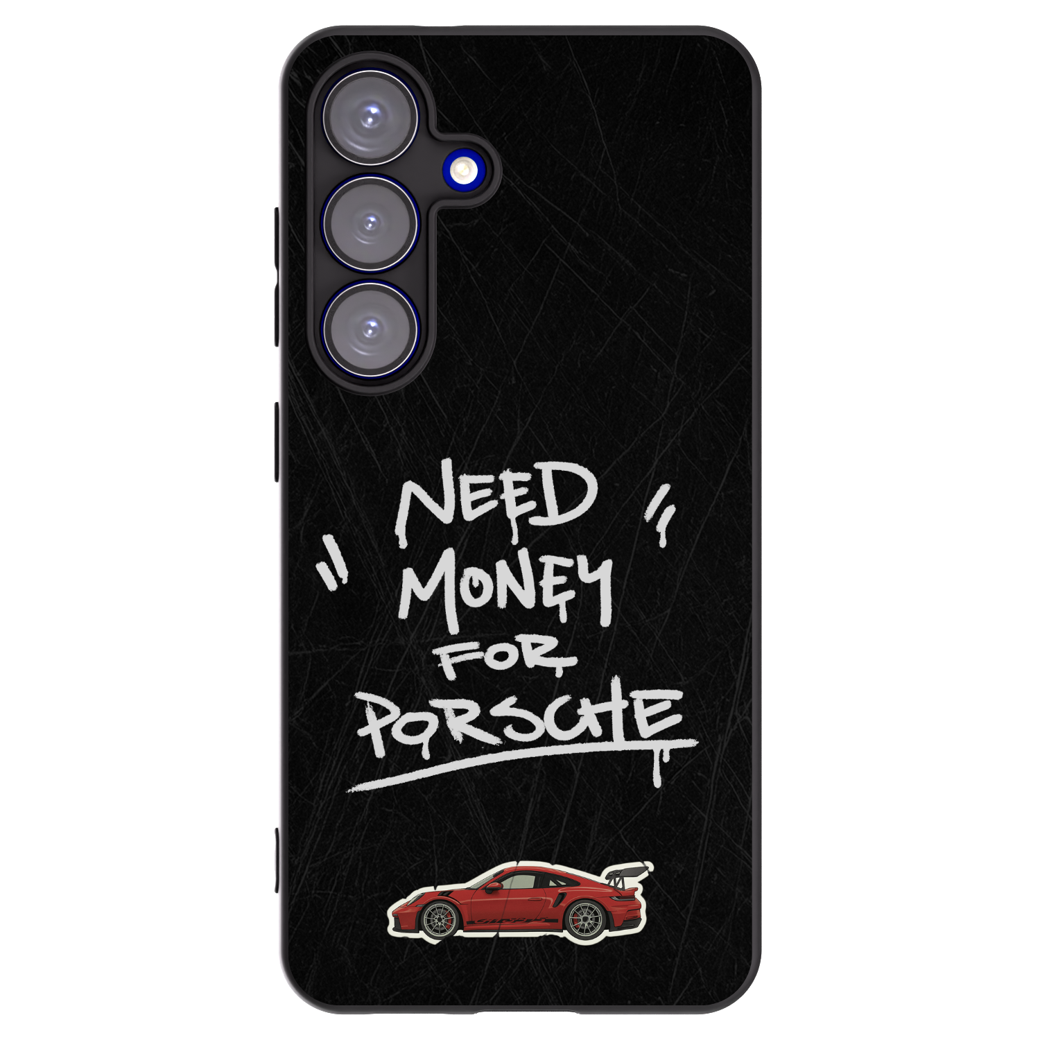 Picasee silikonový černý obal pro Samsung Galaxy S25 5G - Dark Racer