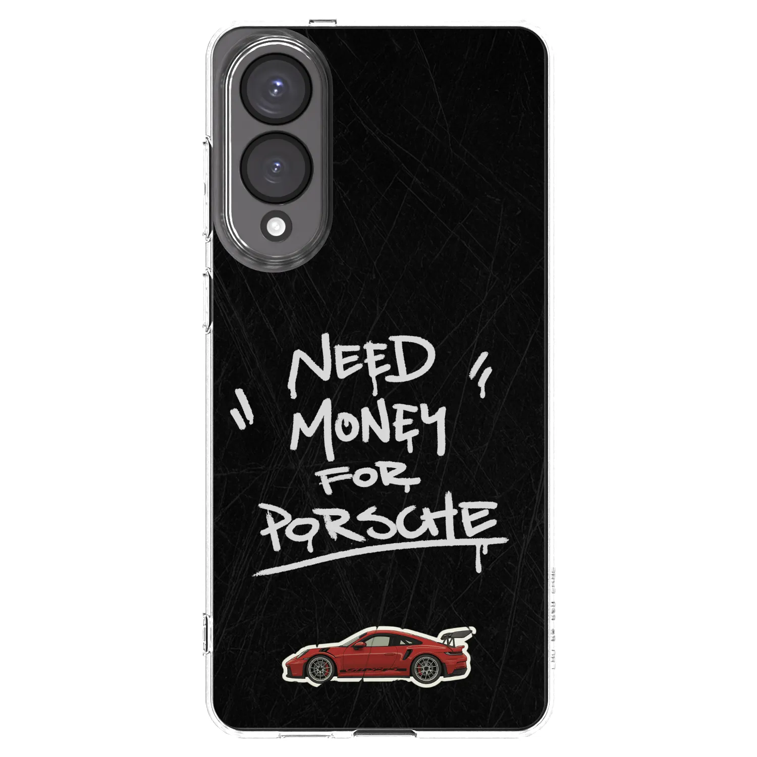Picasee silikonový průhledný obal pro Samsung Galaxy S25 Edge 5G - Dark Racer